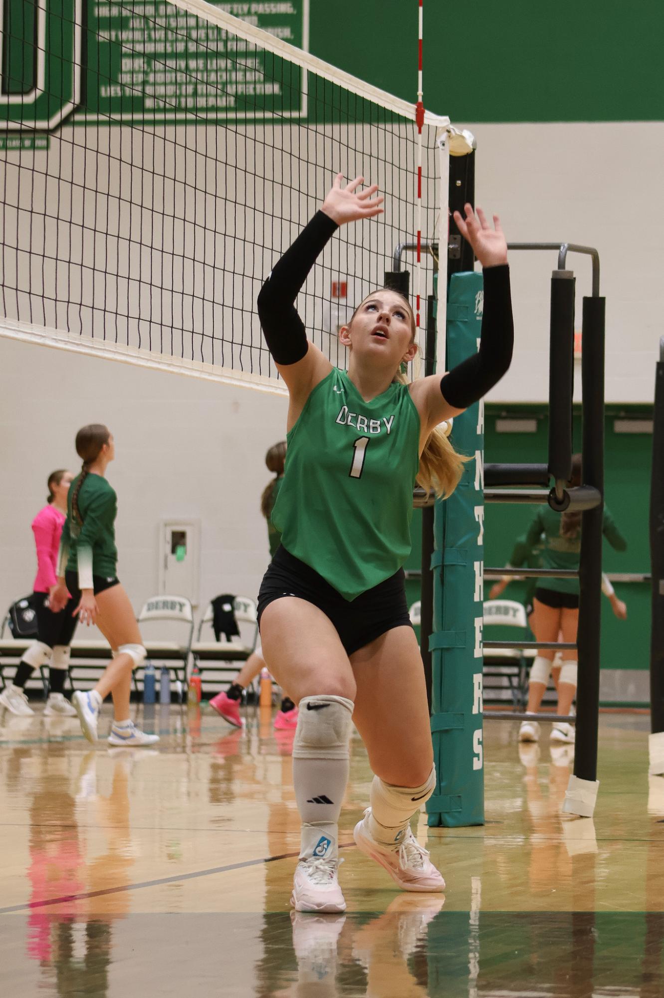 Volleyball vs. Salina South (Photos by Bree Stuhlsatz)