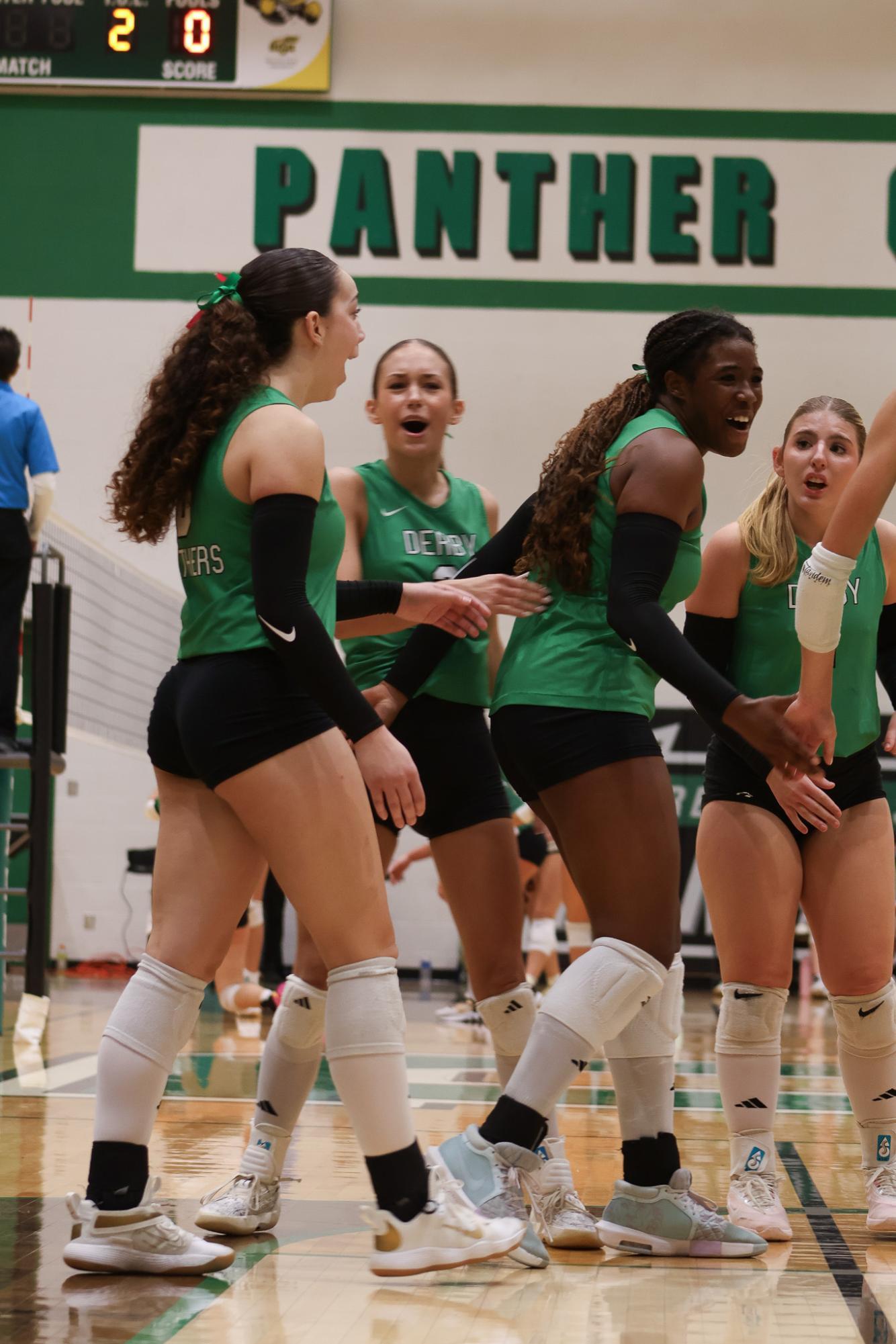 Volleyball vs. Salina South (Photos by Bree Stuhlsatz)