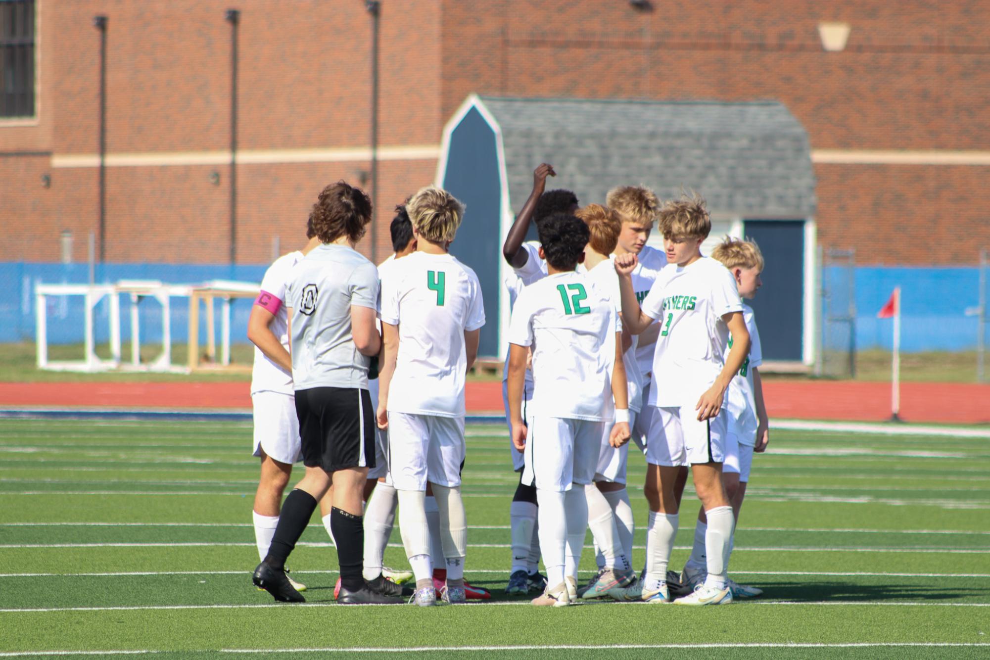 Boys varsity soccer vs. East high (Photos by Delainey Stephenson)