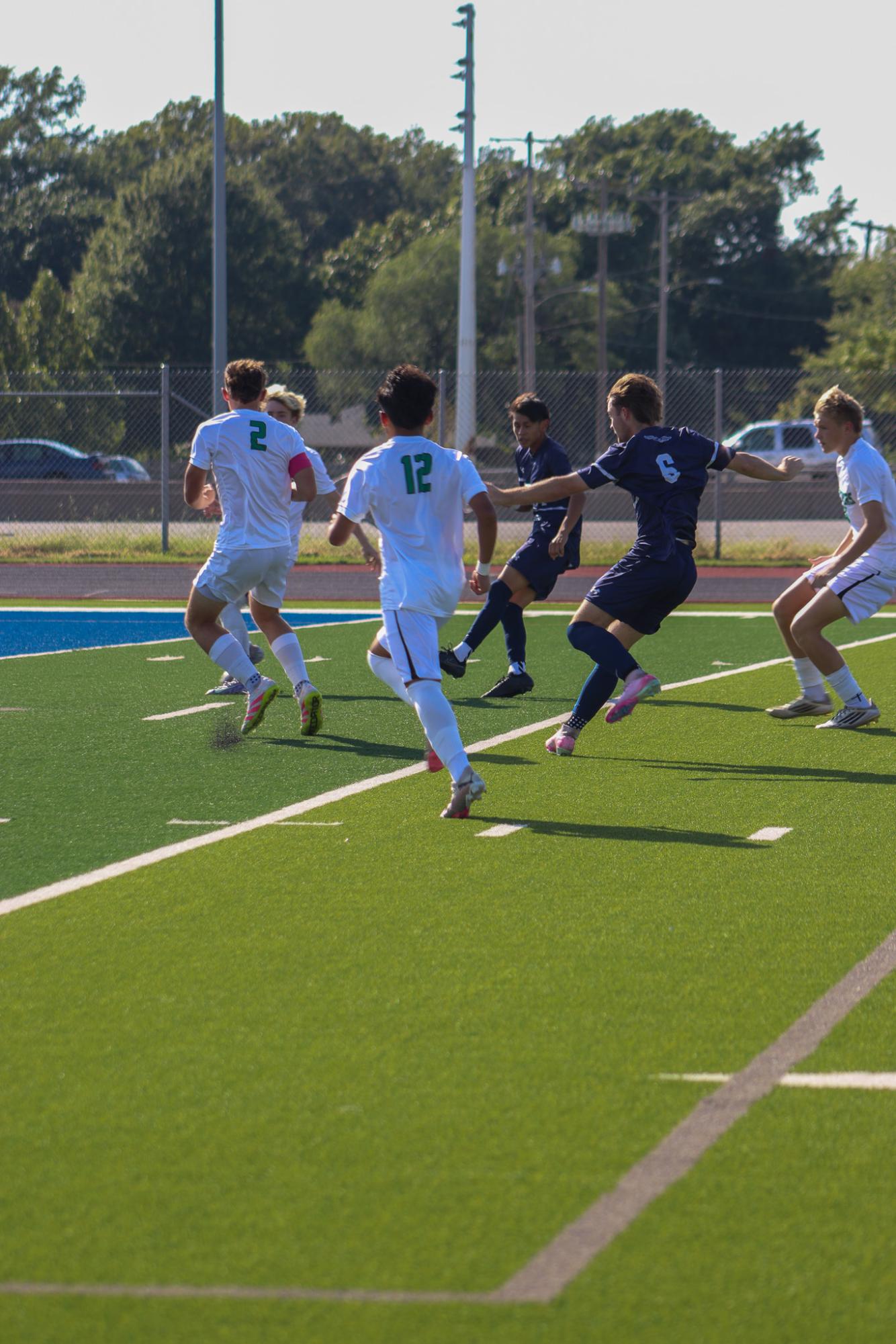 Boys varsity soccer vs. East high (Photos by Delainey Stephenson)
