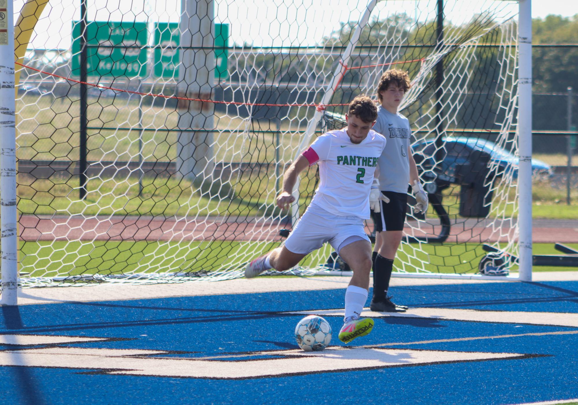 Boys varsity soccer vs. East high (Photos by Delainey Stephenson)