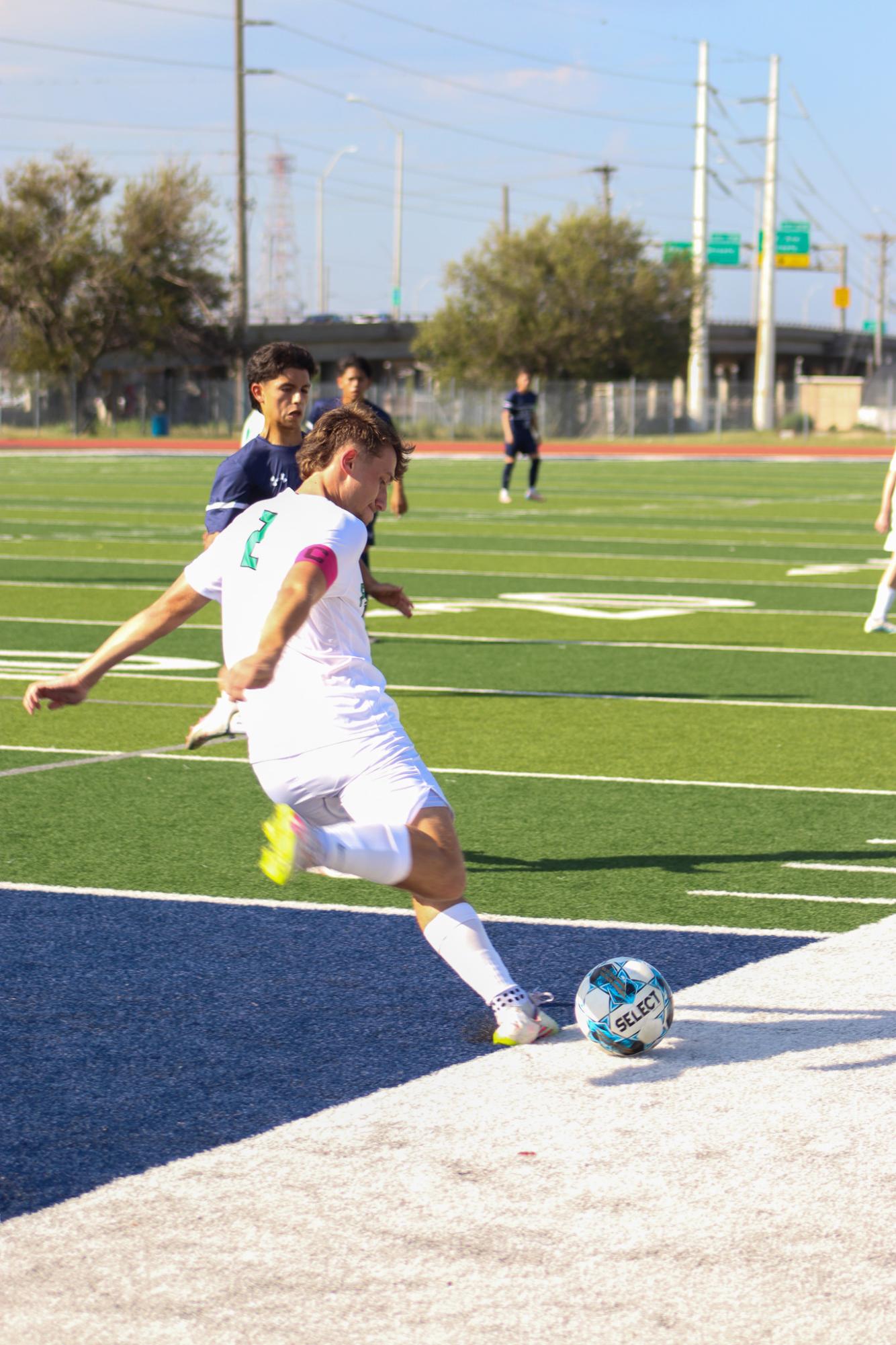 Boys varsity soccer vs. East high (Photos by Delainey Stephenson)