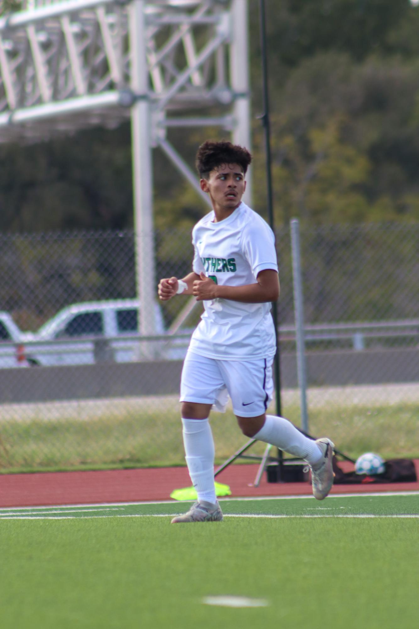 Boys varsity soccer vs. East high (Photos by Delainey Stephenson)