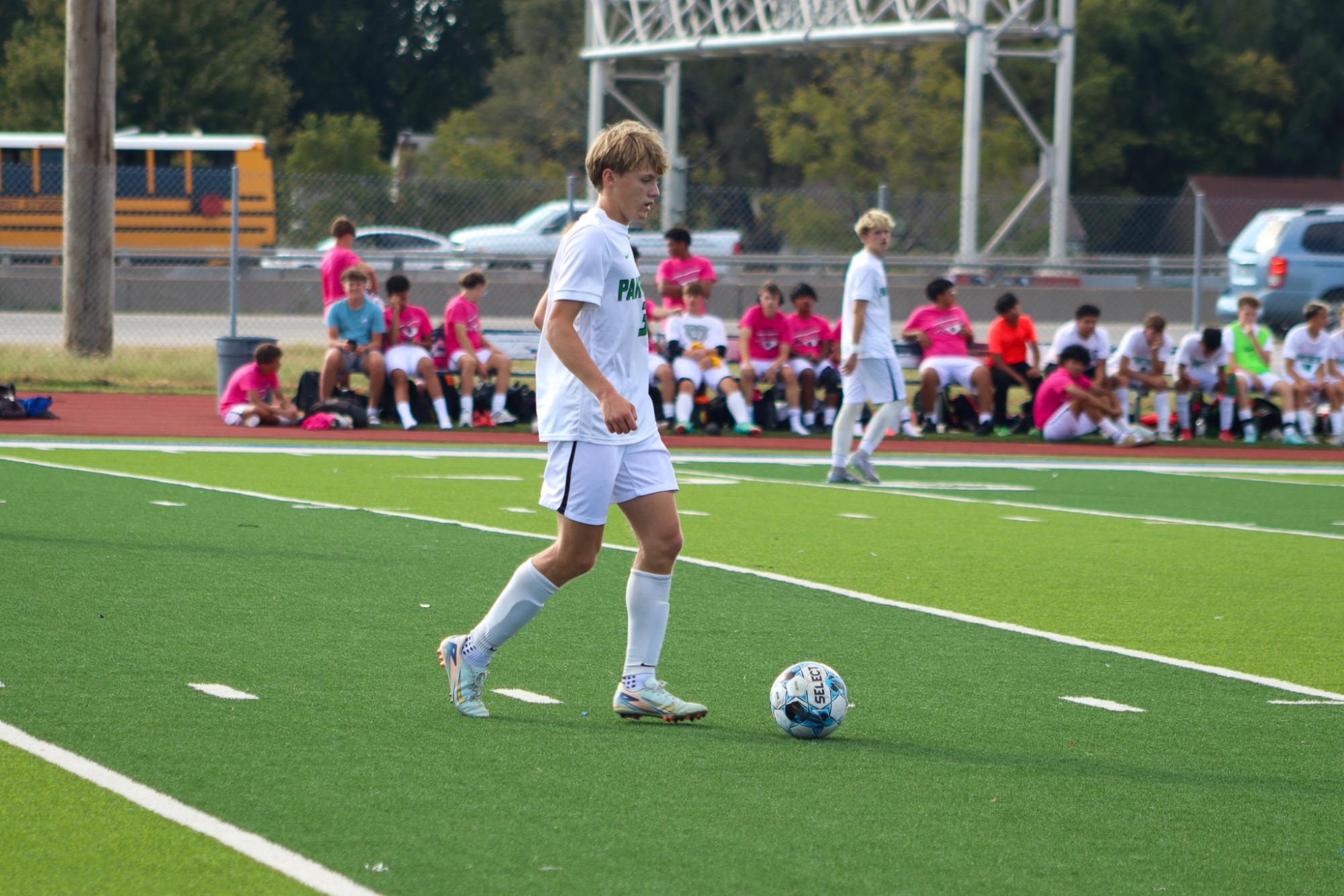 Boys varsity soccer vs. East high (Photos by Delainey Stephenson)