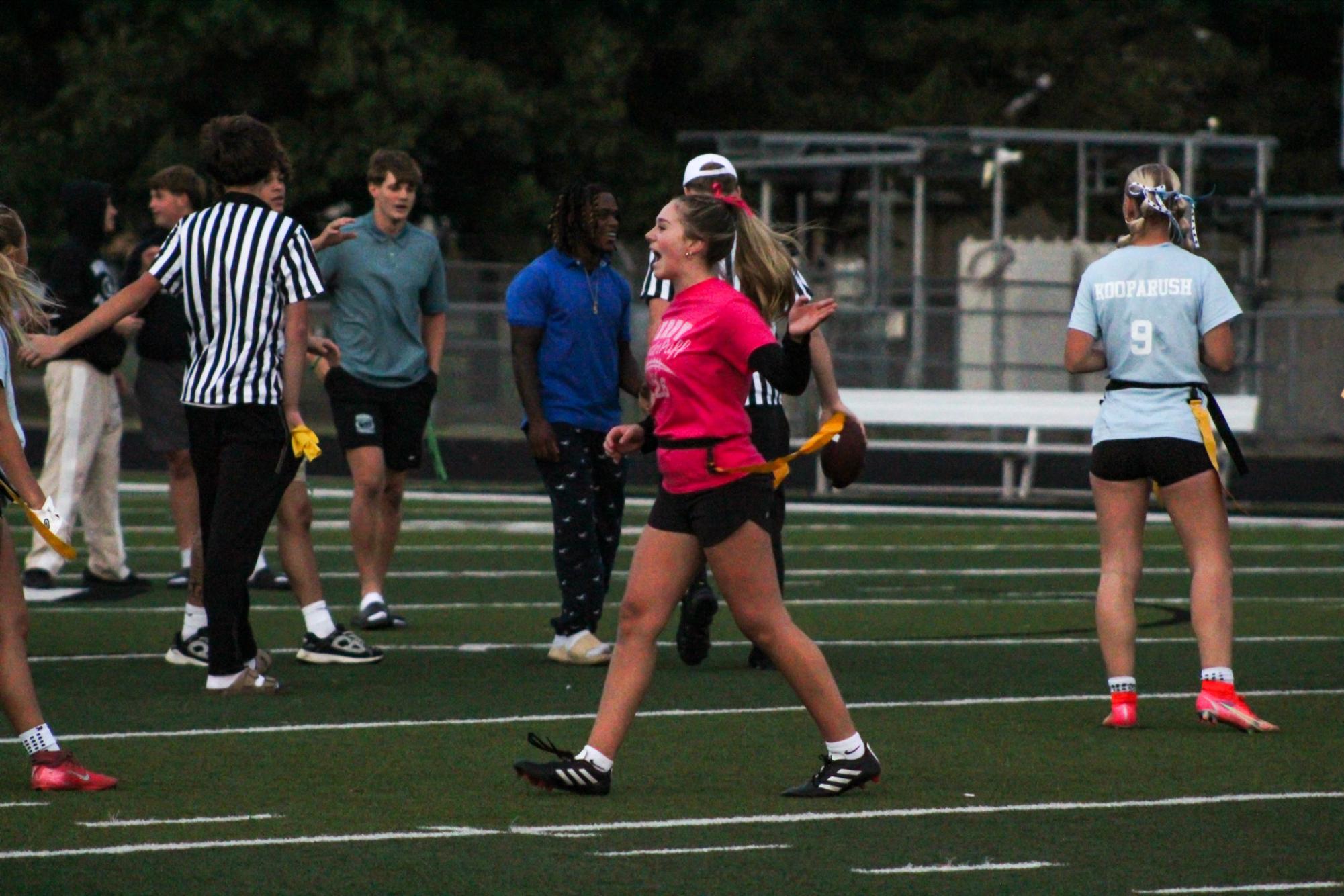 Seniors vs. Juniors PowderPuff game (Photos by Kaelyn Kissack)