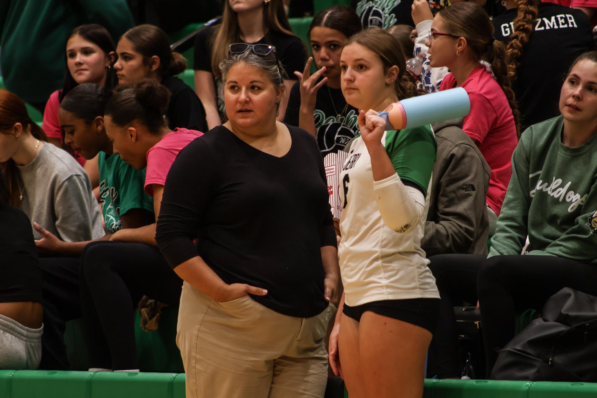 Volleyball vs. Salina South (Photos by Bree Stuhlsatz)