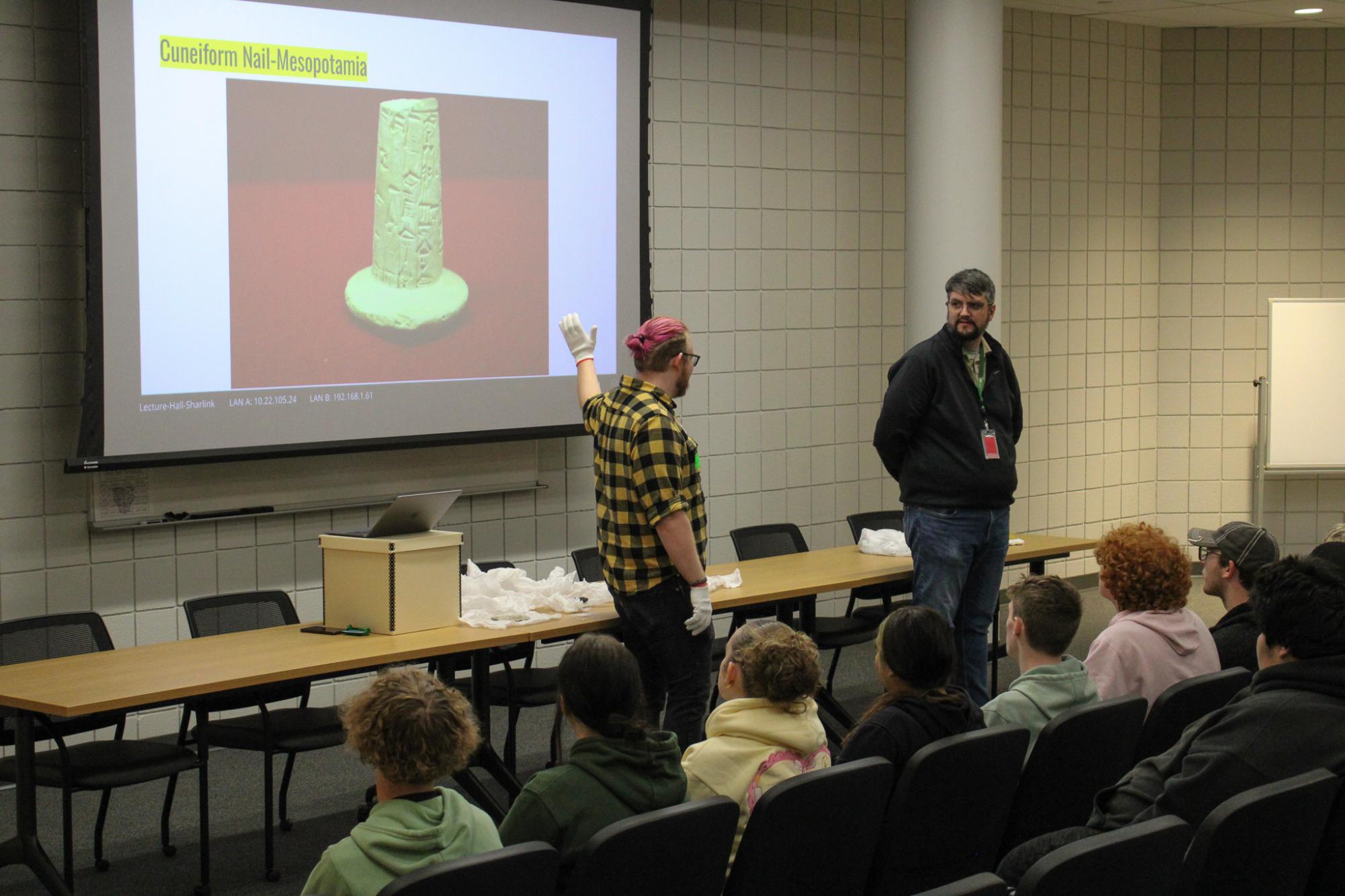 Ancient World History Presentation (Photos by Abbie Villarreal)