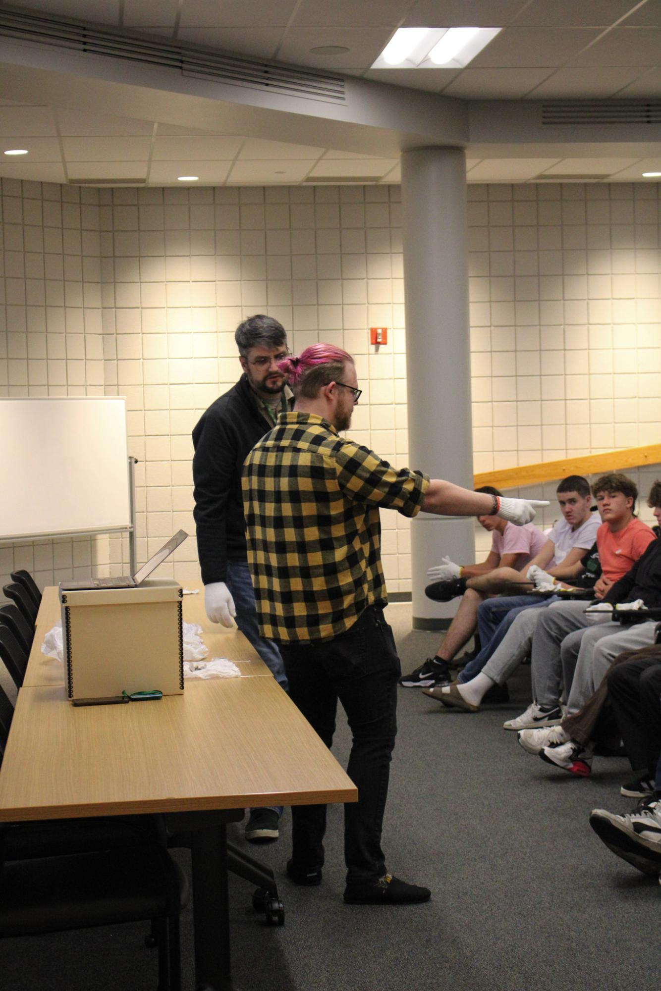 Ancient World History Presentation (Photos by Abbie Villarreal)