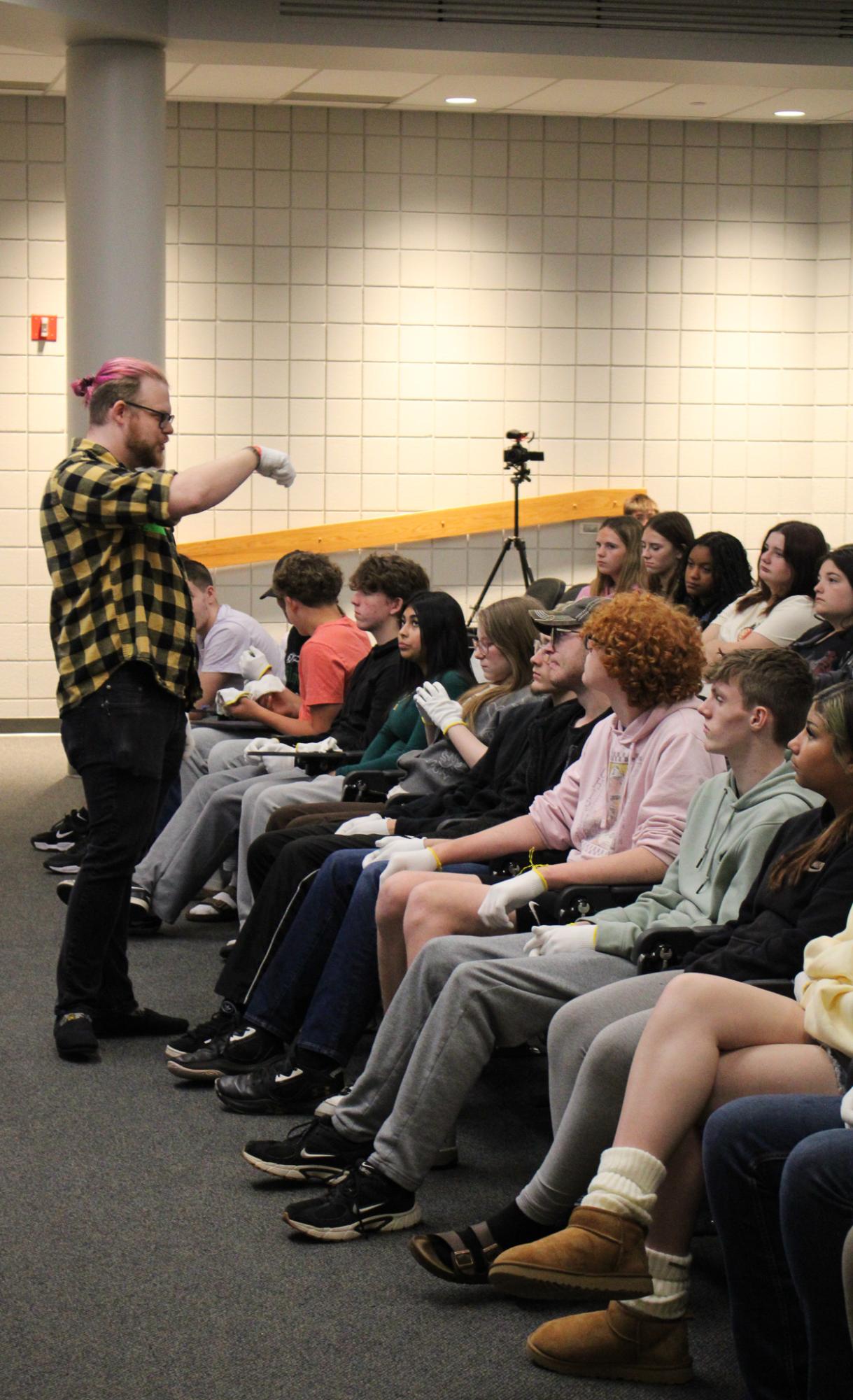 Ancient World History Presentation (Photos by Abbie Villarreal)