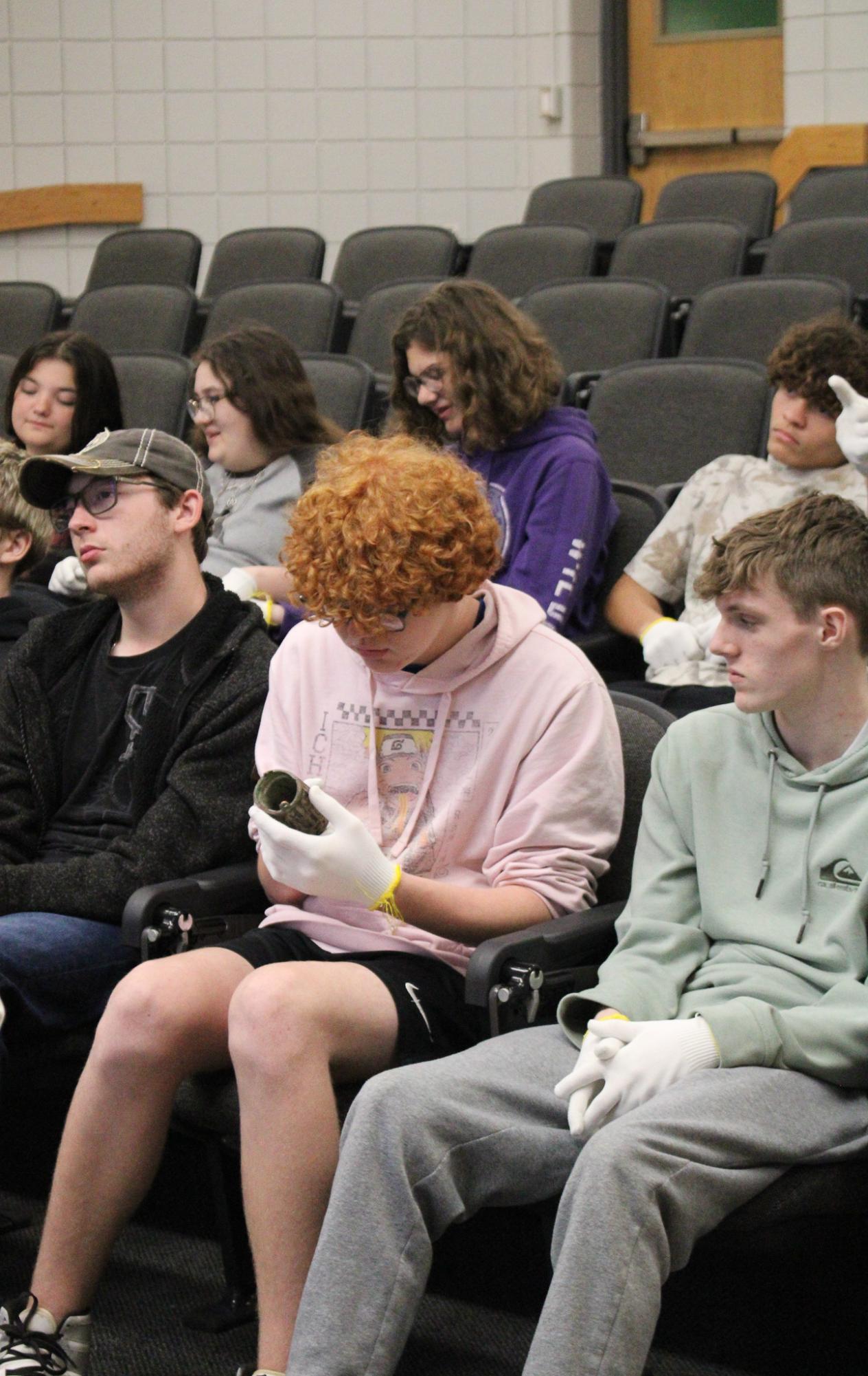 Ancient World History Presentation (Photos by Abbie Villarreal)