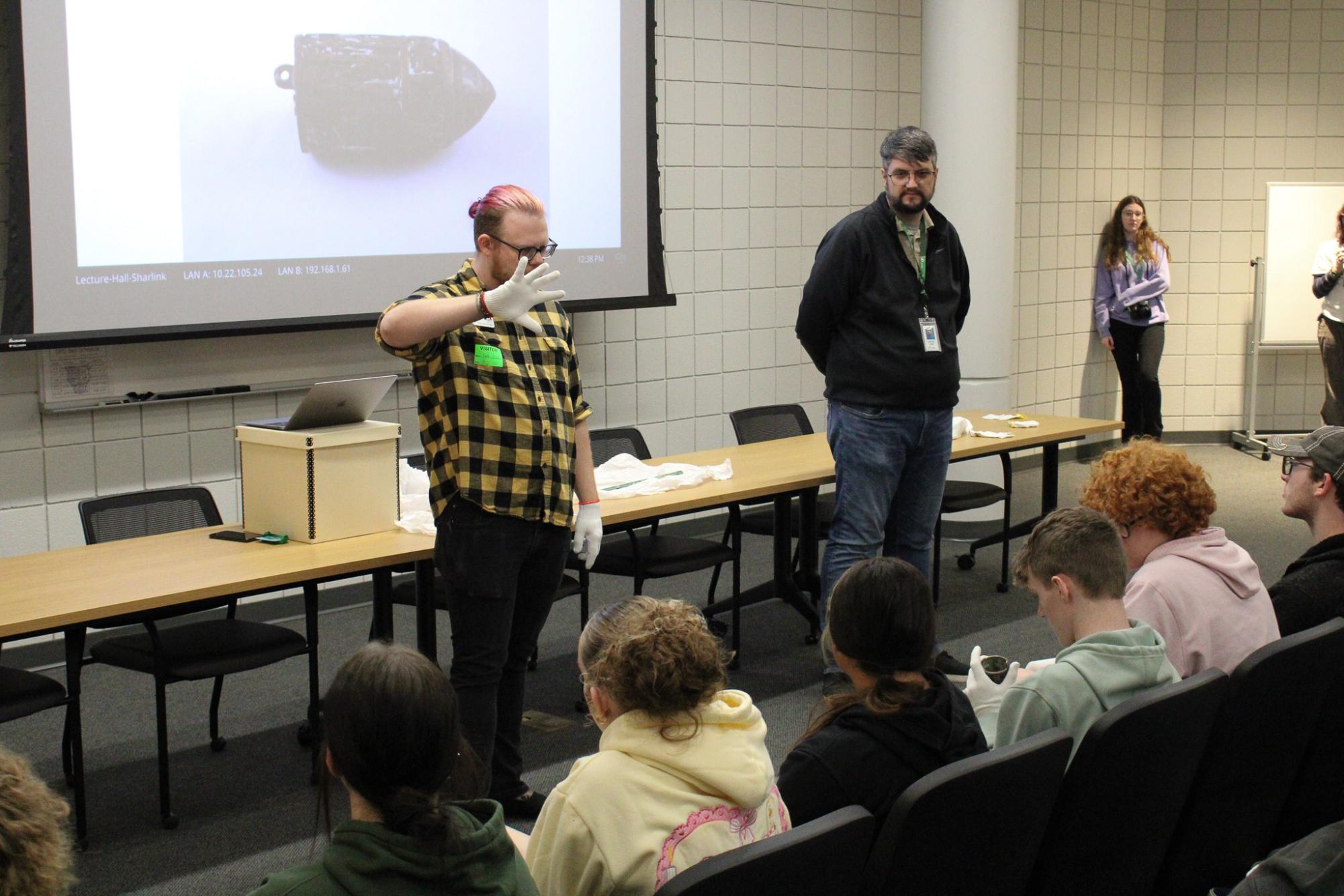 Ancient World History Presentation (Photos by Abbie Villarreal)