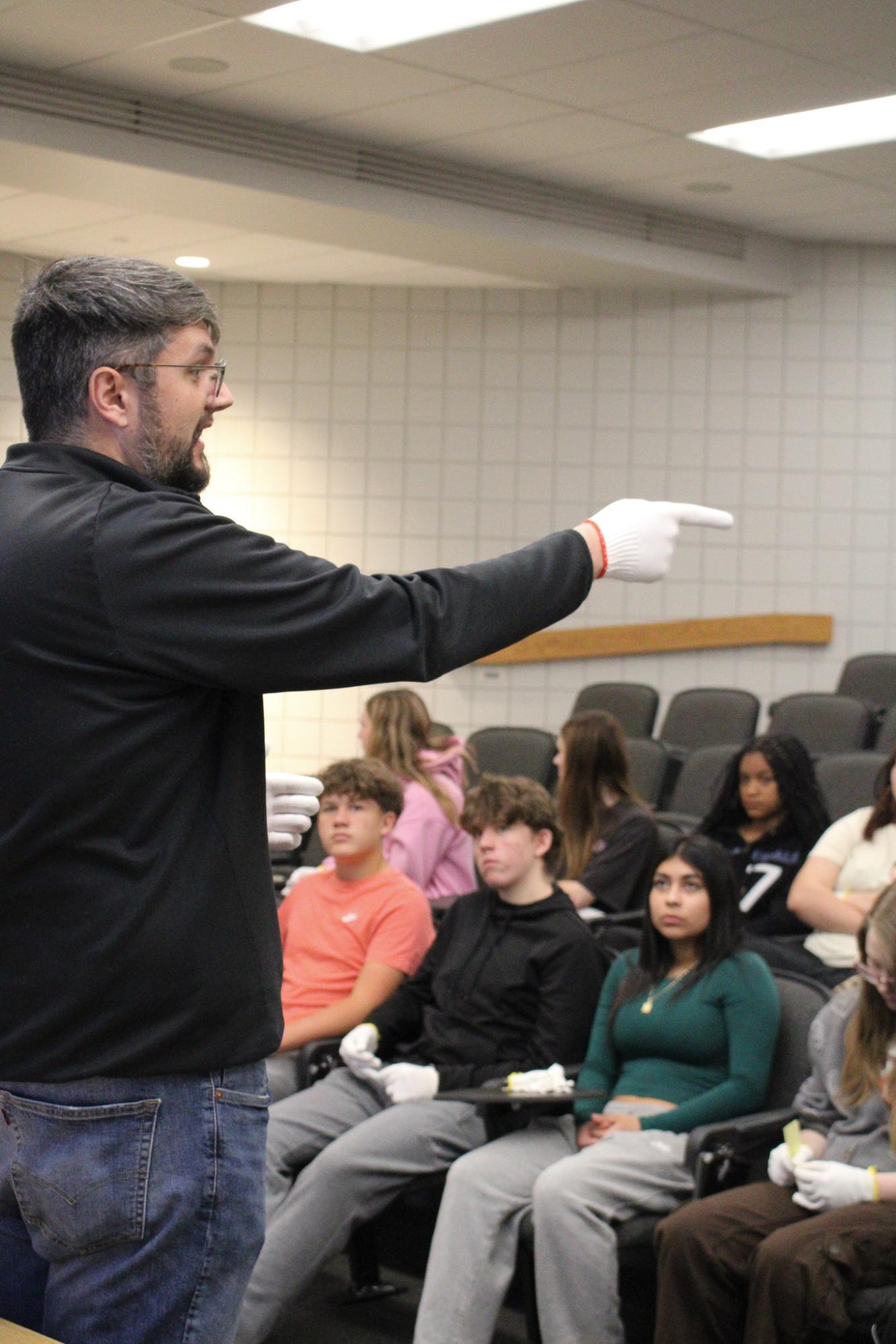 Ancient World History Presentation (Photos by Abbie Villarreal)