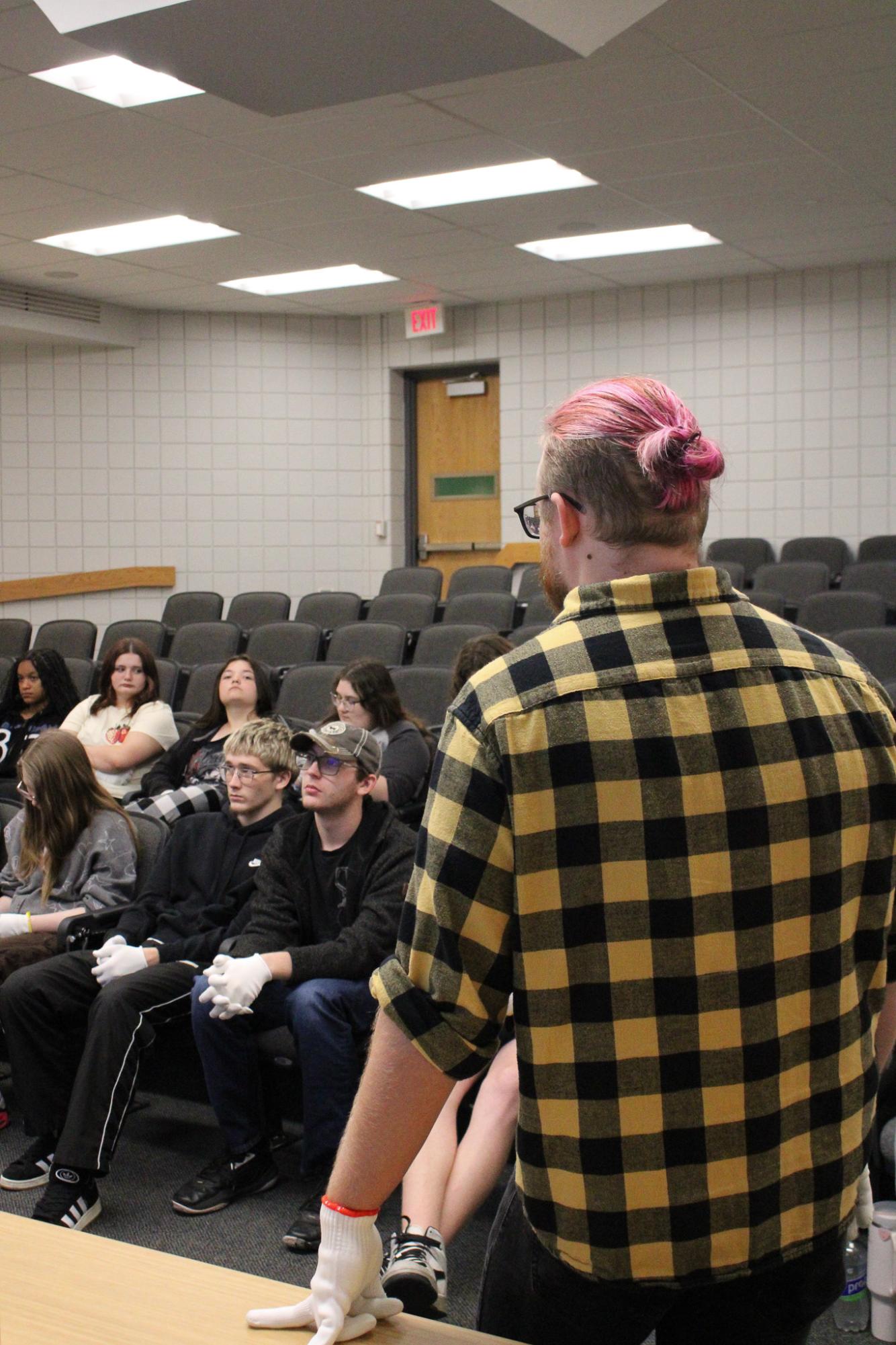 Ancient World History Presentation (Photos by Abbie Villarreal)