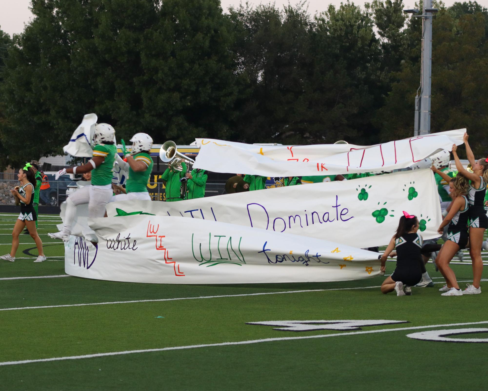 Hoco Football game vs. Hutchinson (Photos by Delainey Stephenson)