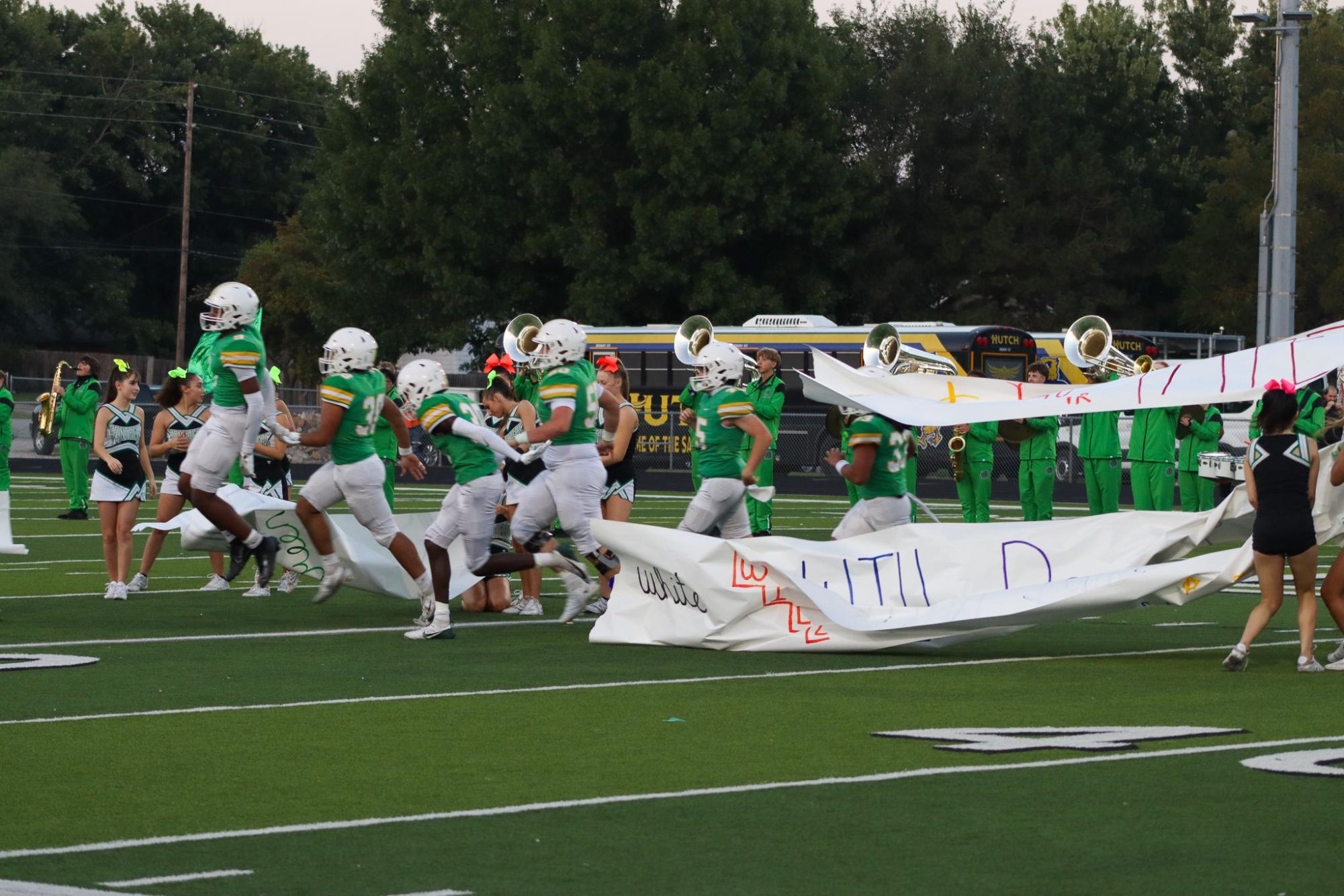 Hoco Football game vs. Hutchinson (Photos by Delainey Stephenson)