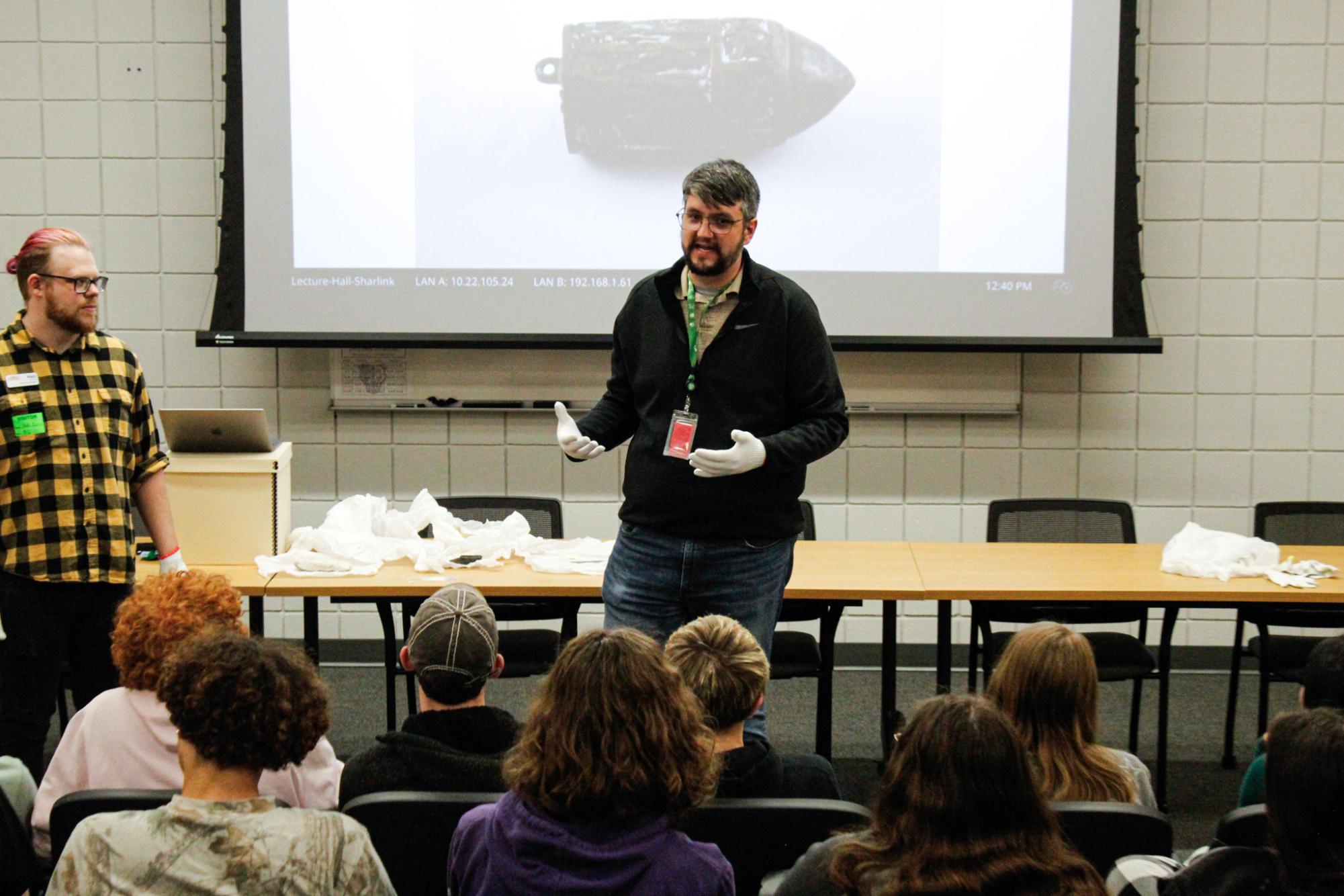Ancient World History Presentation (Photos by Kaelyn Kissack)