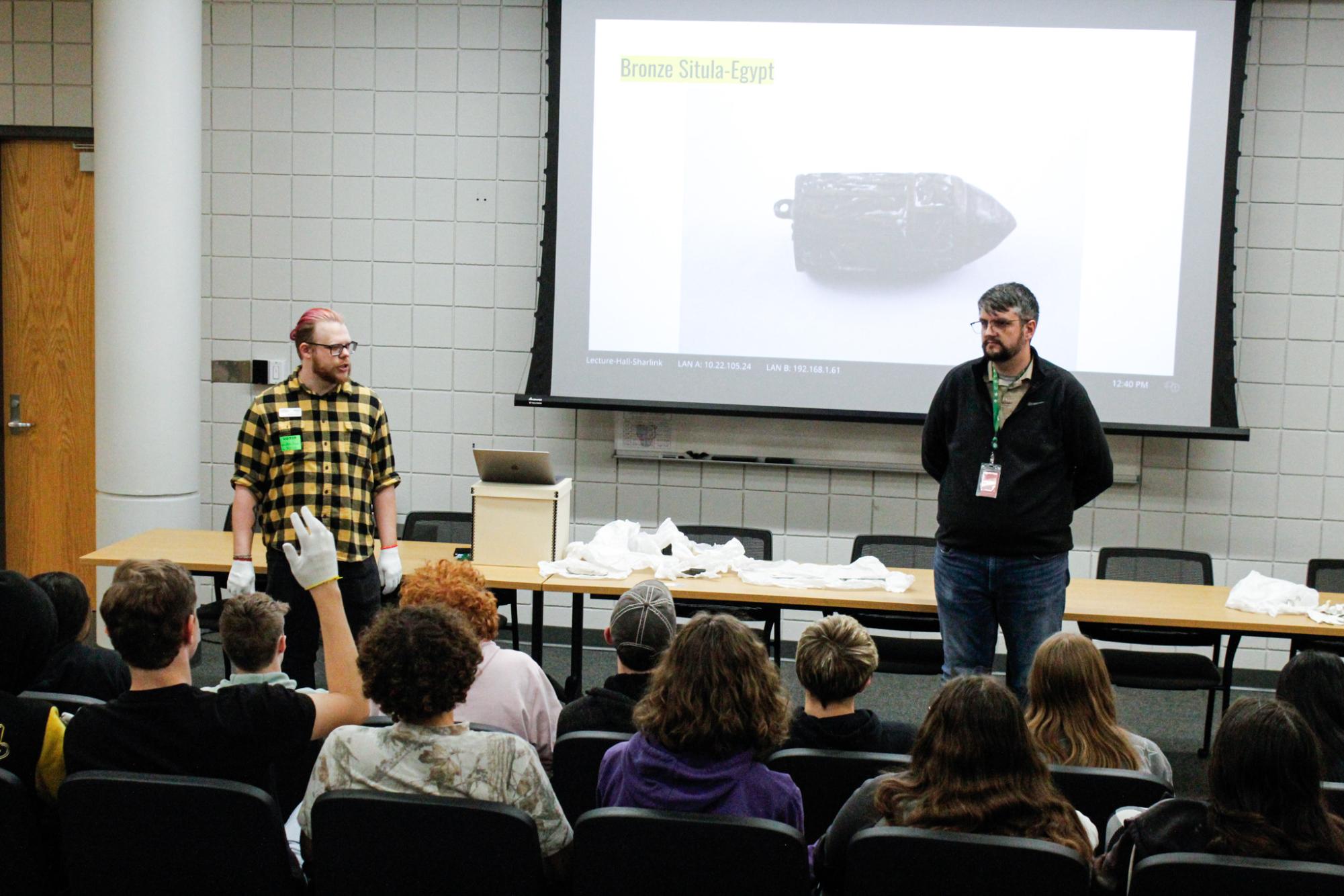 Ancient World History Presentation (Photos by Kaelyn Kissack)
