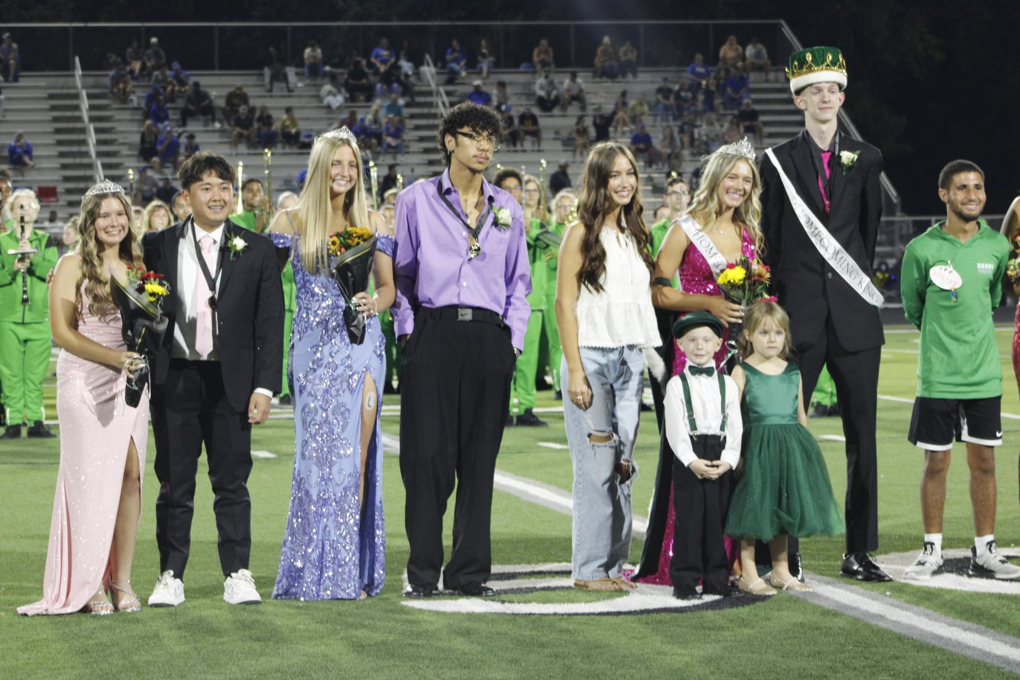 Derby vs Hutch-homecoming football game (Photos by Maleea Sullivan)