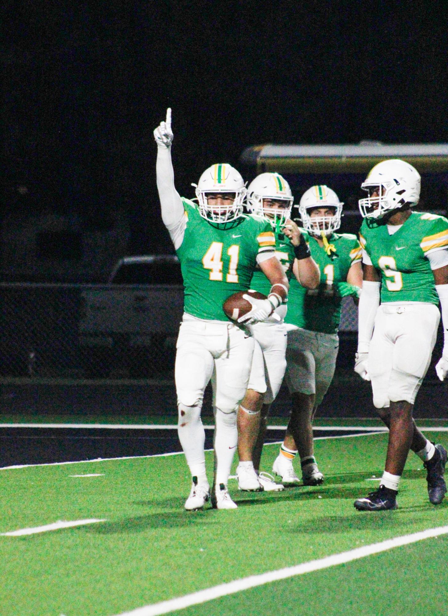 Derby vs Hutch-homecoming football game (Photos by Maleea Sullivan)
