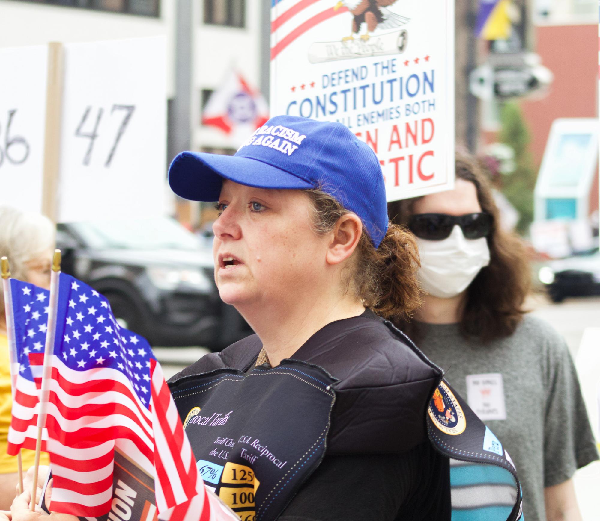 No Kings Protest (Photos by Ava Mbawuike)
