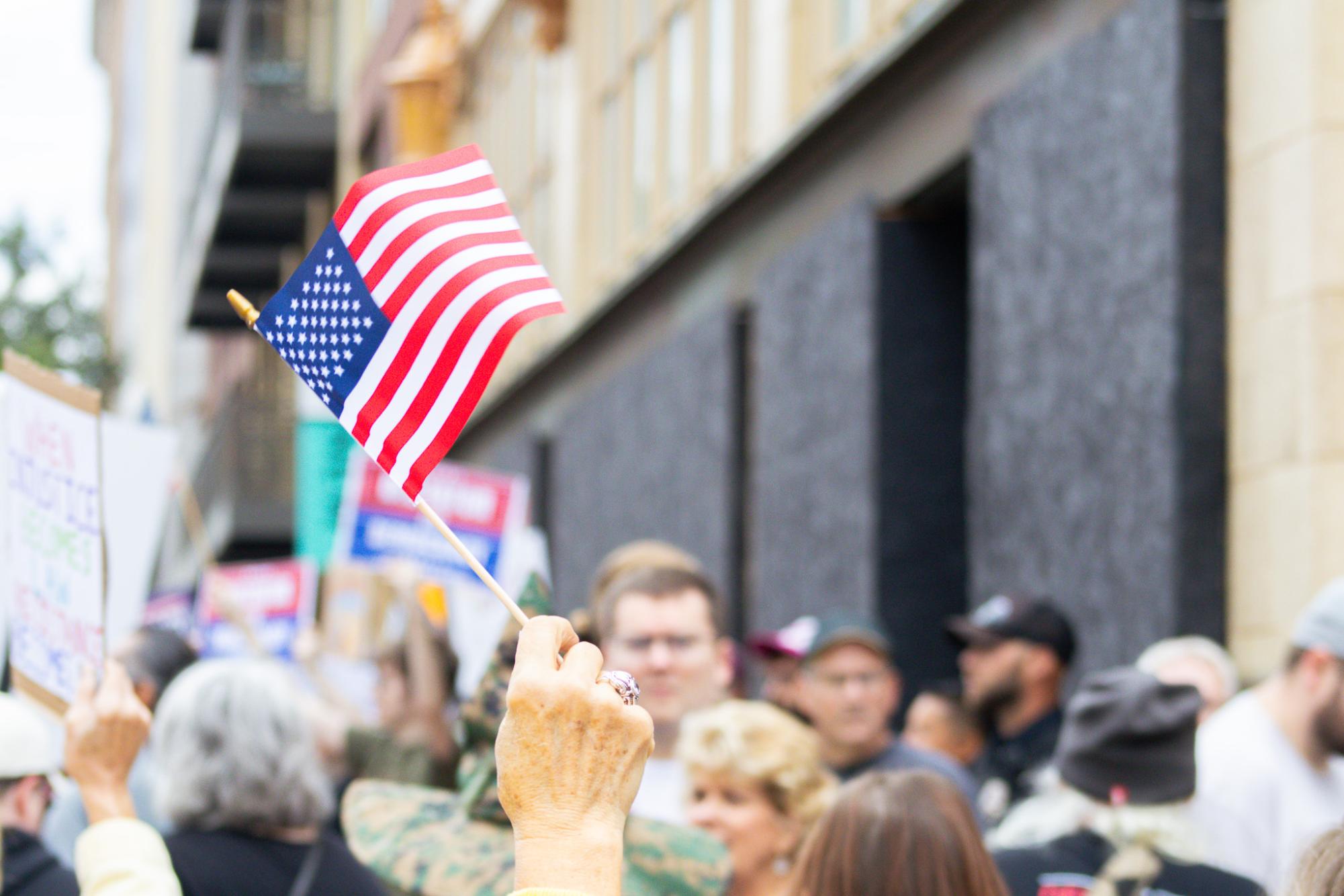 No Kings Protest (Photos by Ava Mbawuike)