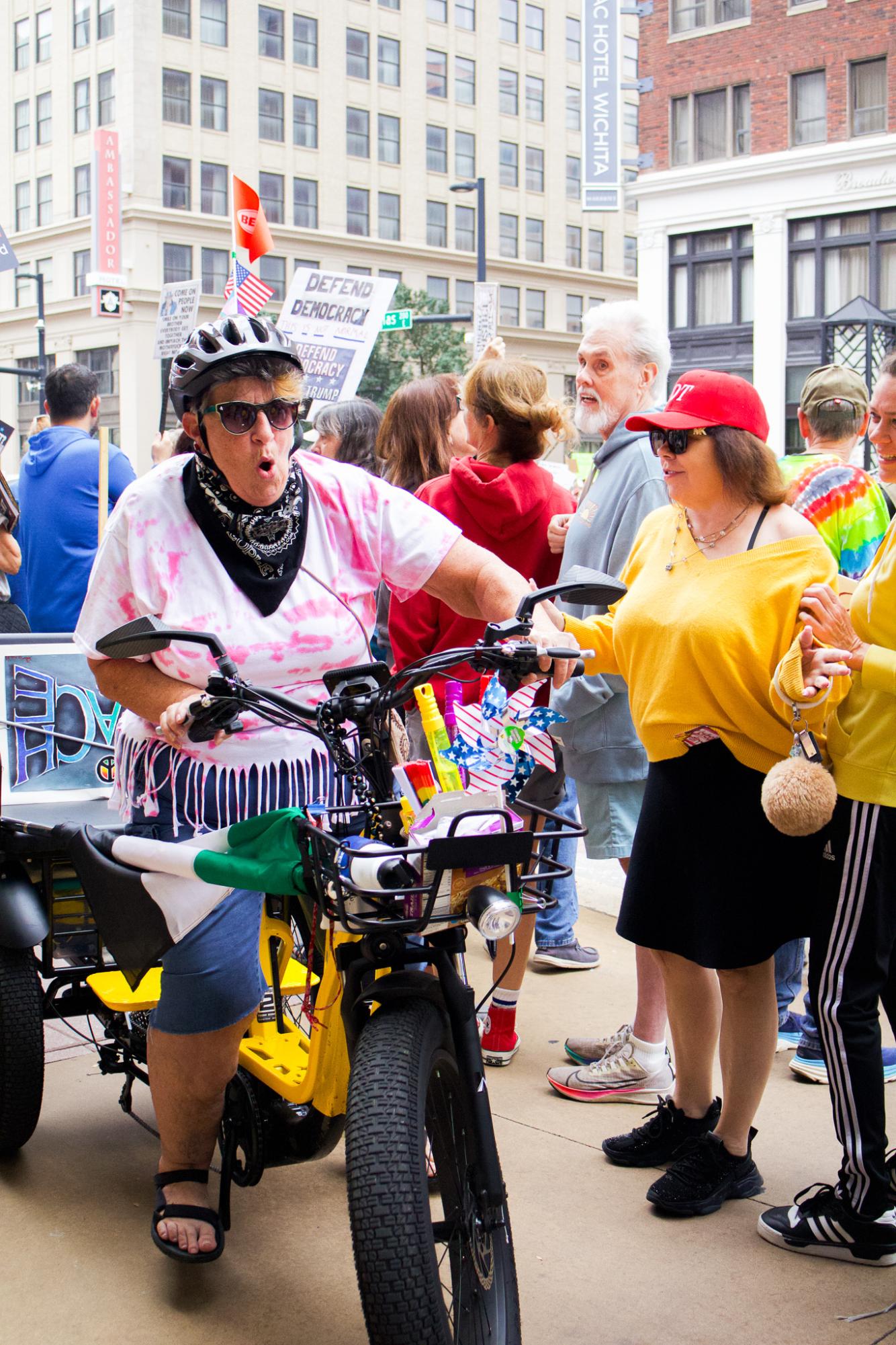 No Kings Protest (Photos by Ava Mbawuike)