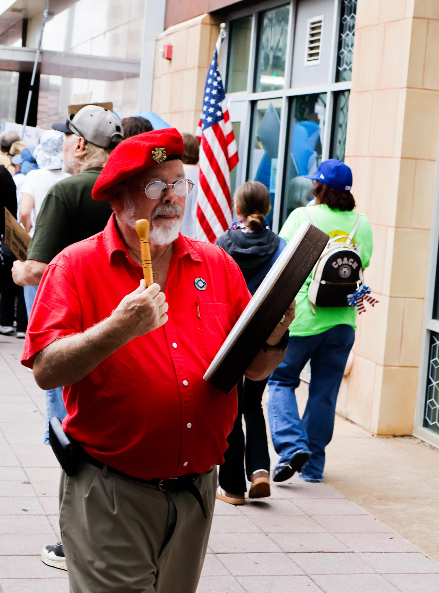 No Kings Protest (Photos by Ava Mbawuike)