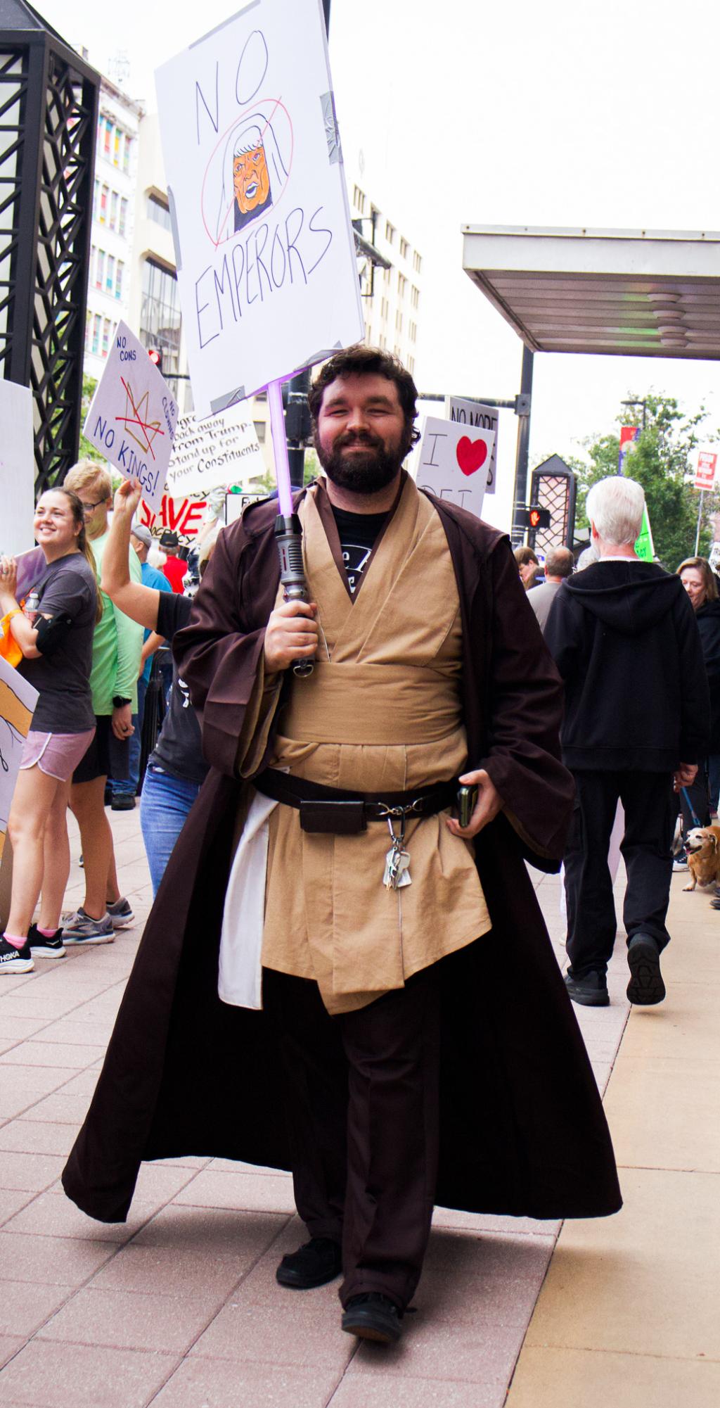 No Kings Protest (Photos by Ava Mbawuike)