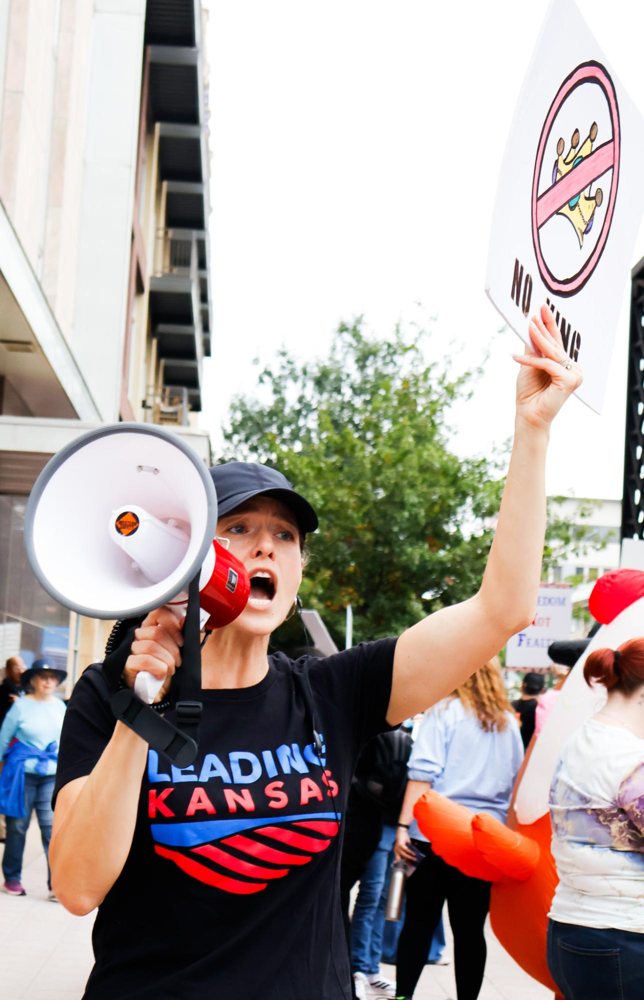 No Kings Protest (Photos by Ava Mbawuike)