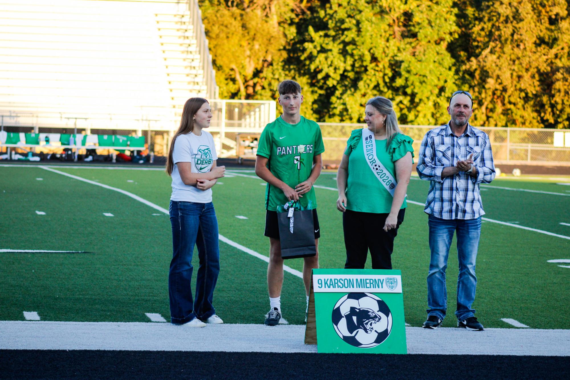 Senior Night/Boys Varsity Soccer vs. Eisenhower (Photos by Kaelyn Kissack)