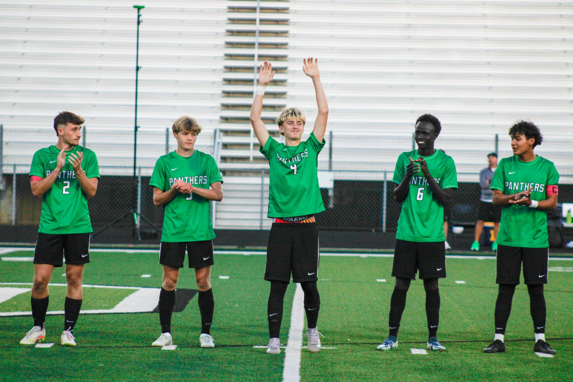 Senior Night/Boys Varsity Soccer vs. Eisenhower (Photos by Kaelyn Kissack)