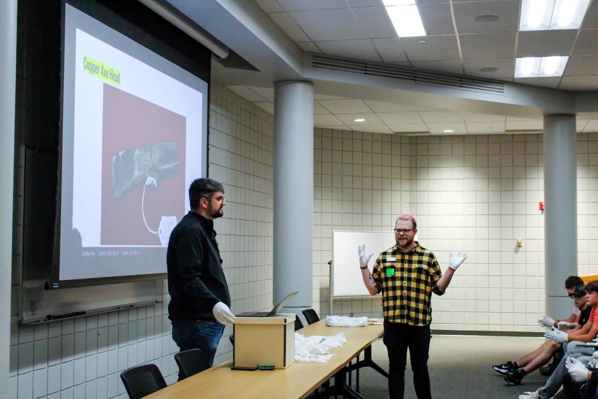 Ancient World History Presentation (Photos by Kaelyn Kissack)