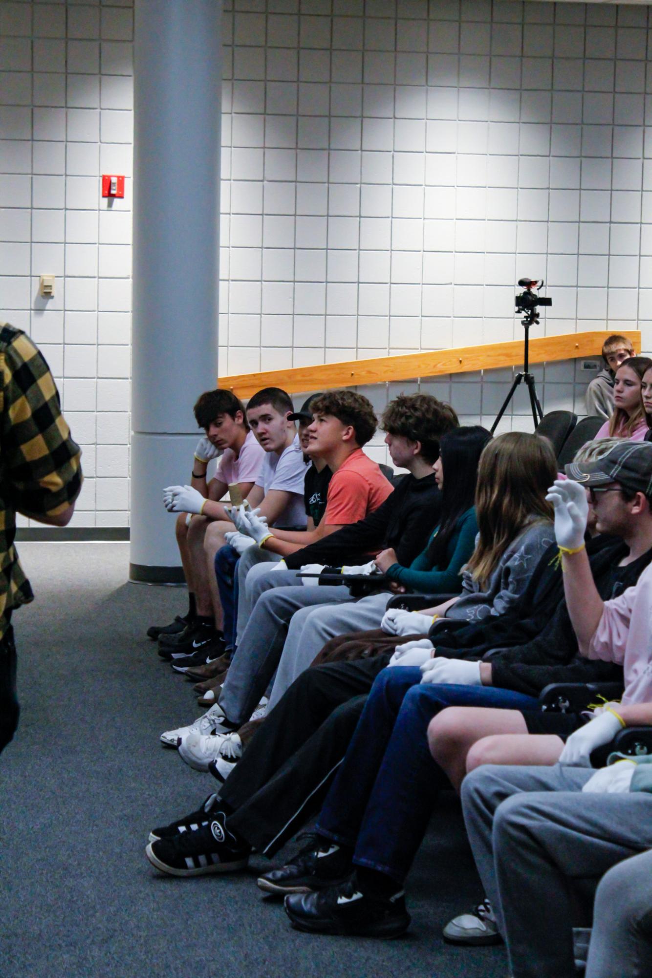 Ancient World History Presentation (Photos by Kaelyn Kissack)