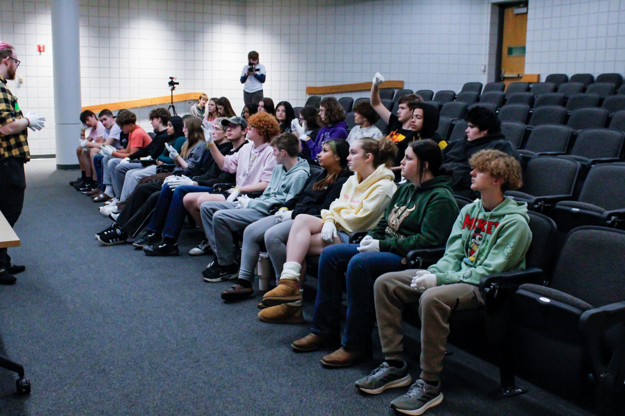 Ancient World History Presentation (Photos by Kaelyn Kissack)