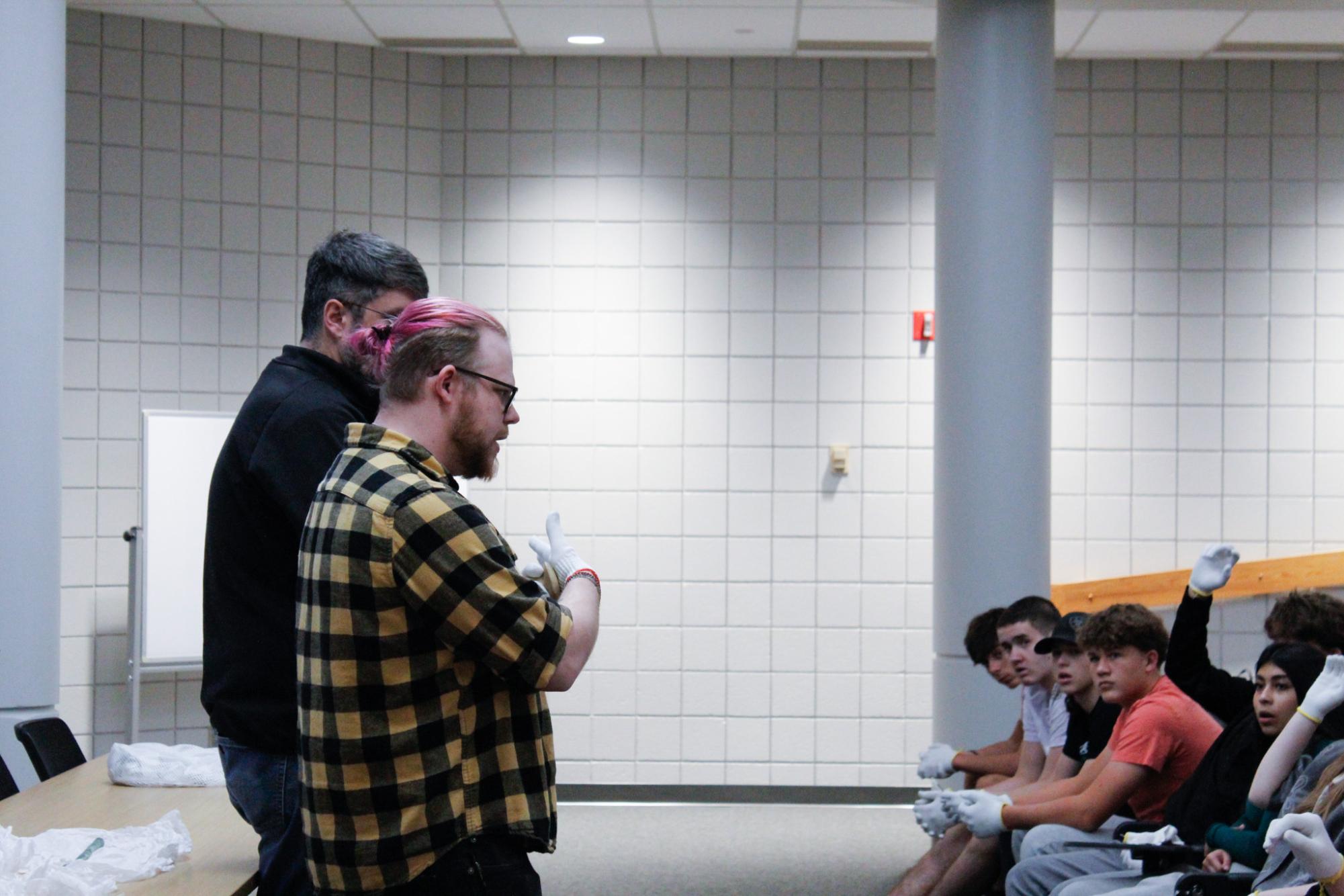 Ancient World History Presentation (Photos by Kaelyn Kissack)