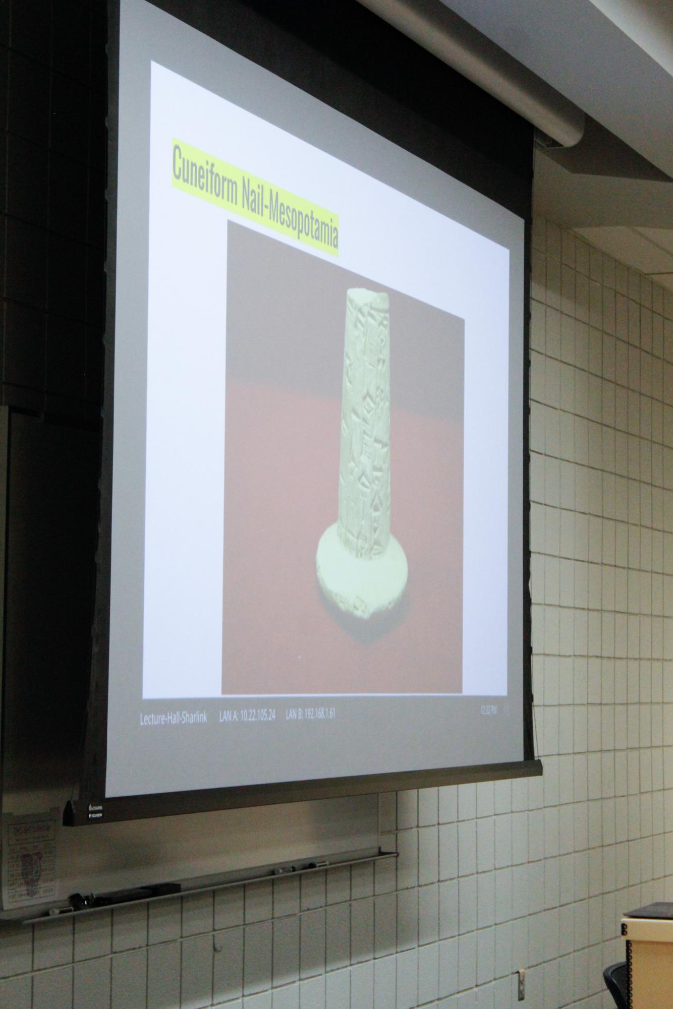 Ancient World History Presentation (Photos by Kaelyn Kissack)
