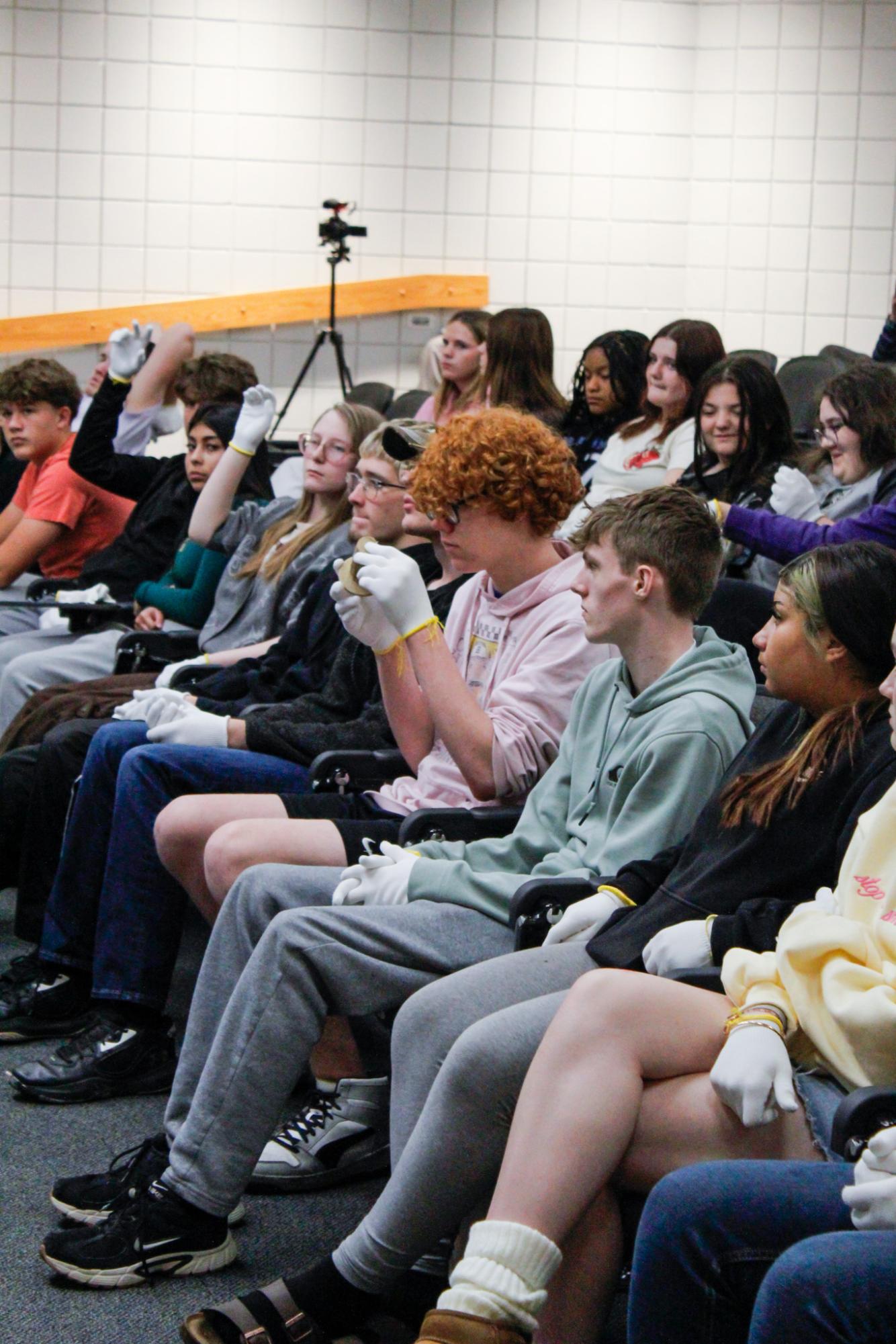 Ancient World History Presentation (Photos by Kaelyn Kissack)
