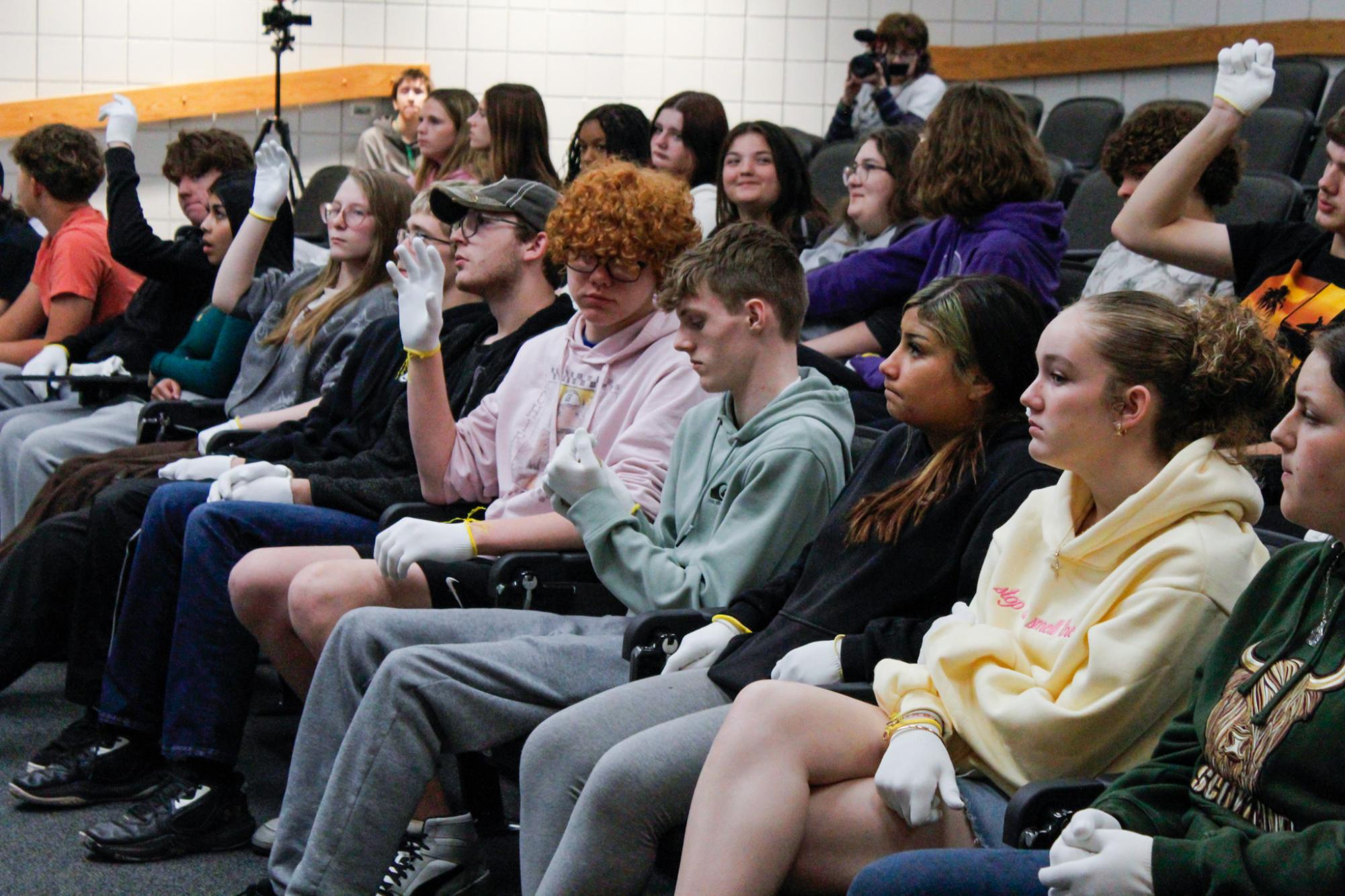 Ancient World History Presentation (Photos by Kaelyn Kissack)