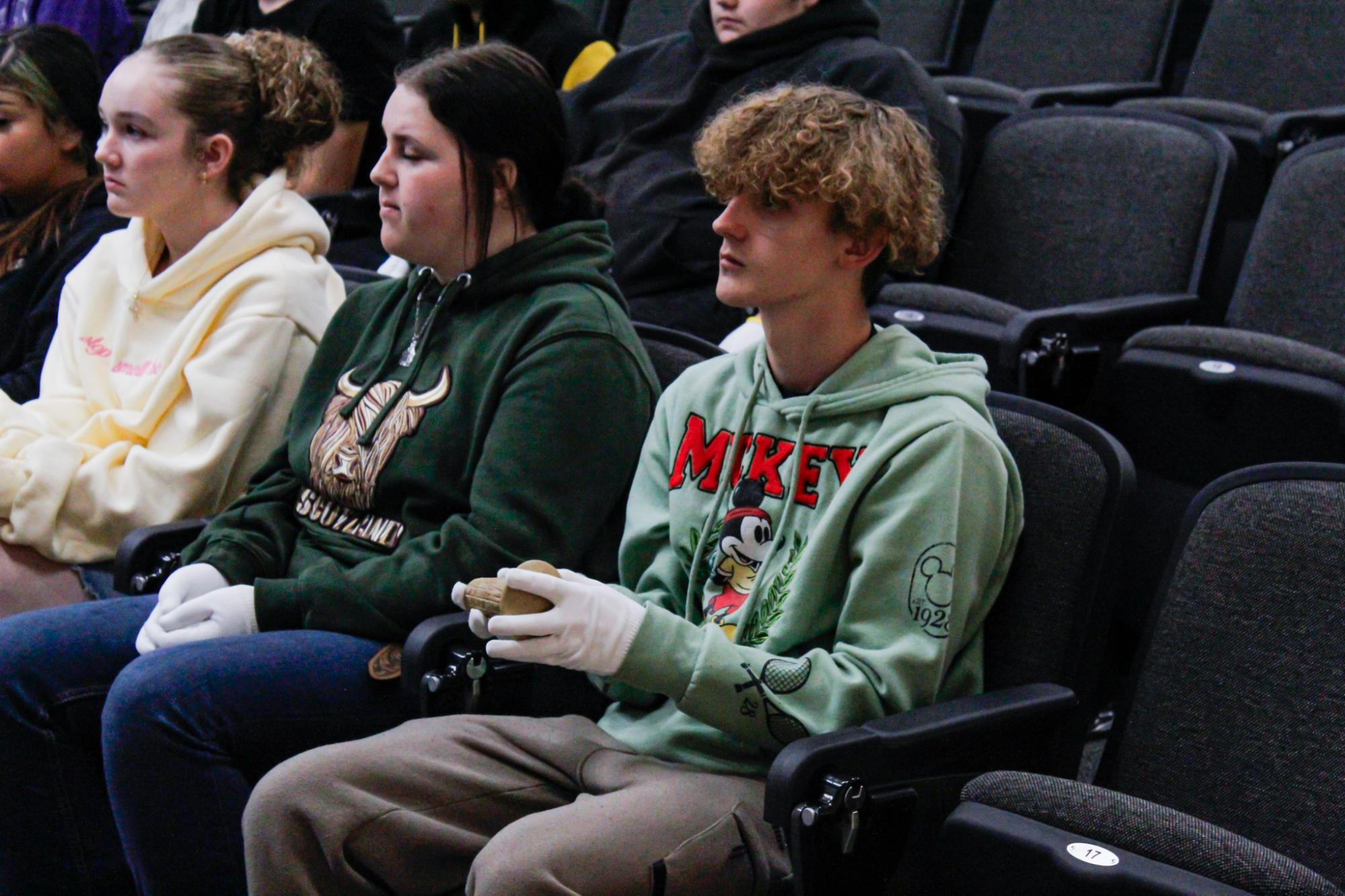 Ancient World History Presentation (Photos by Kaelyn Kissack)