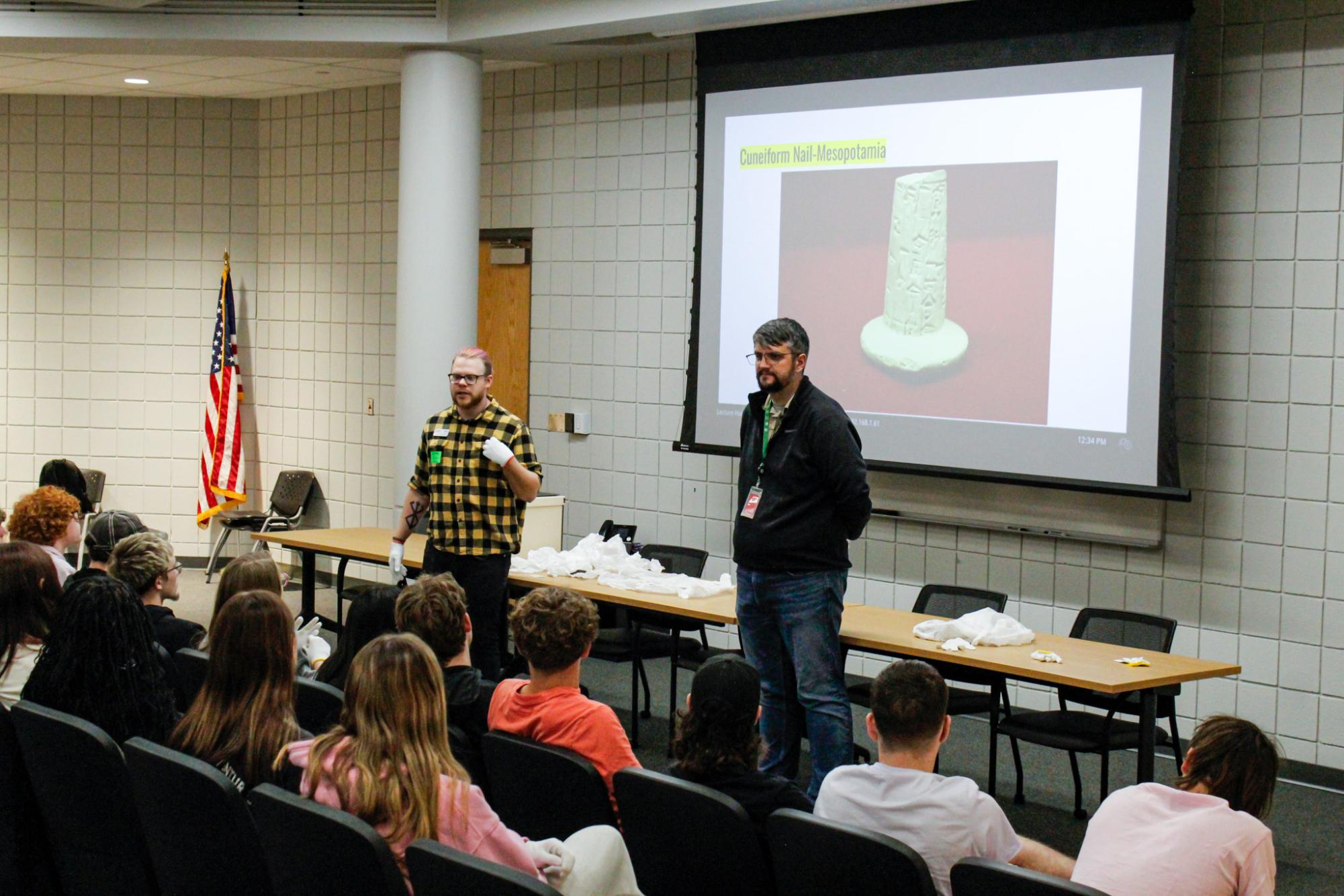 Ancient World History Presentation (Photos by Kaelyn Kissack)
