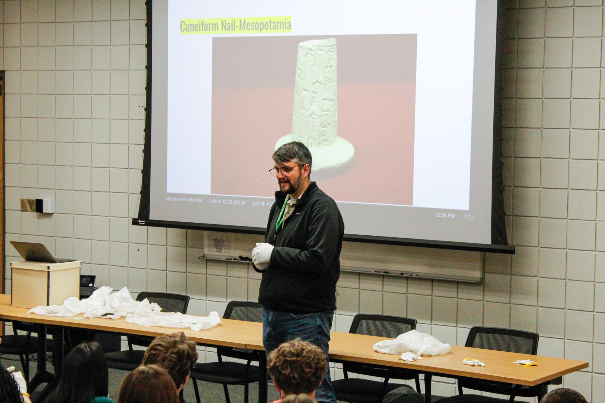 Ancient World History Presentation (Photos by Kaelyn Kissack)