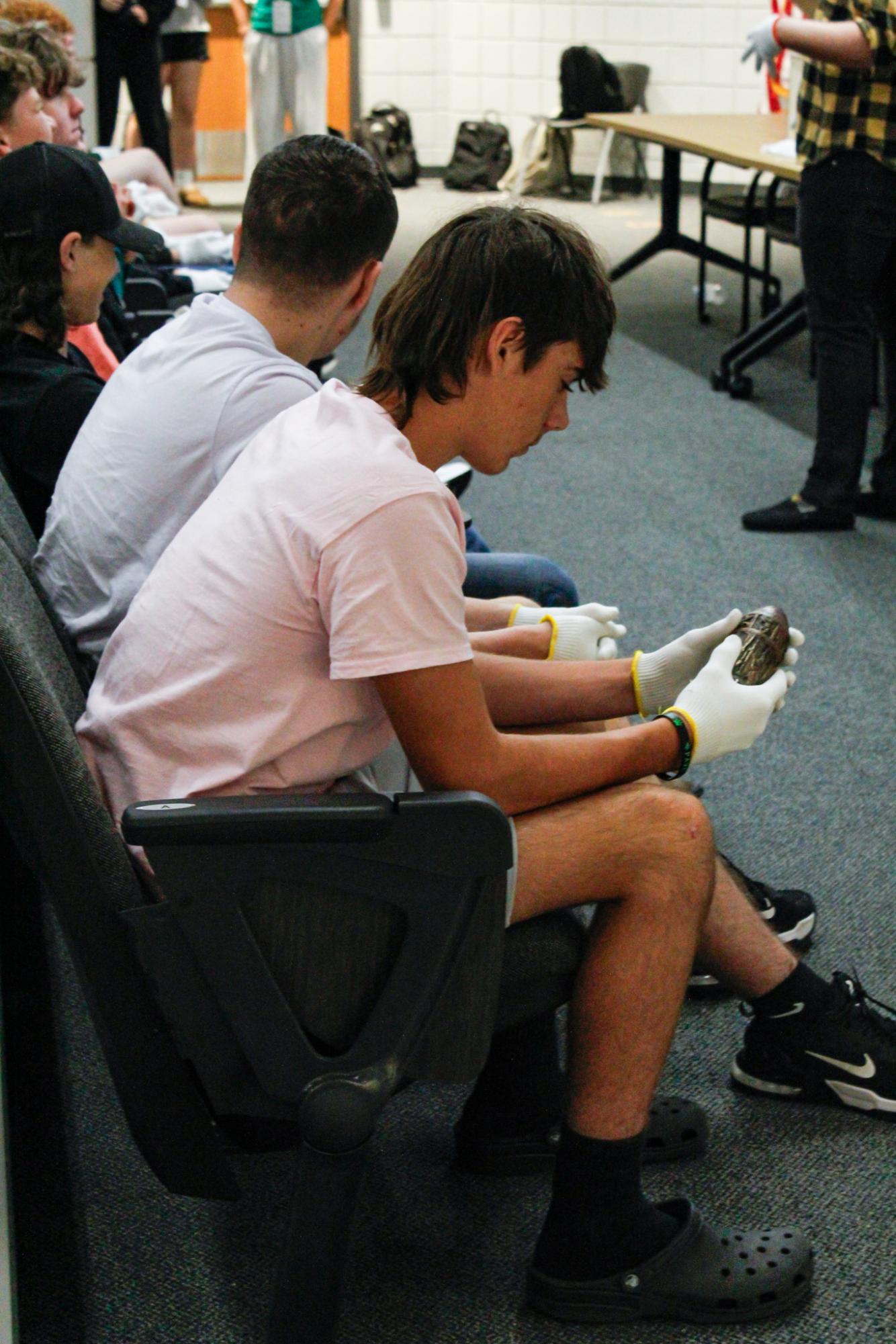 Ancient World History Presentation (Photos by Kaelyn Kissack)