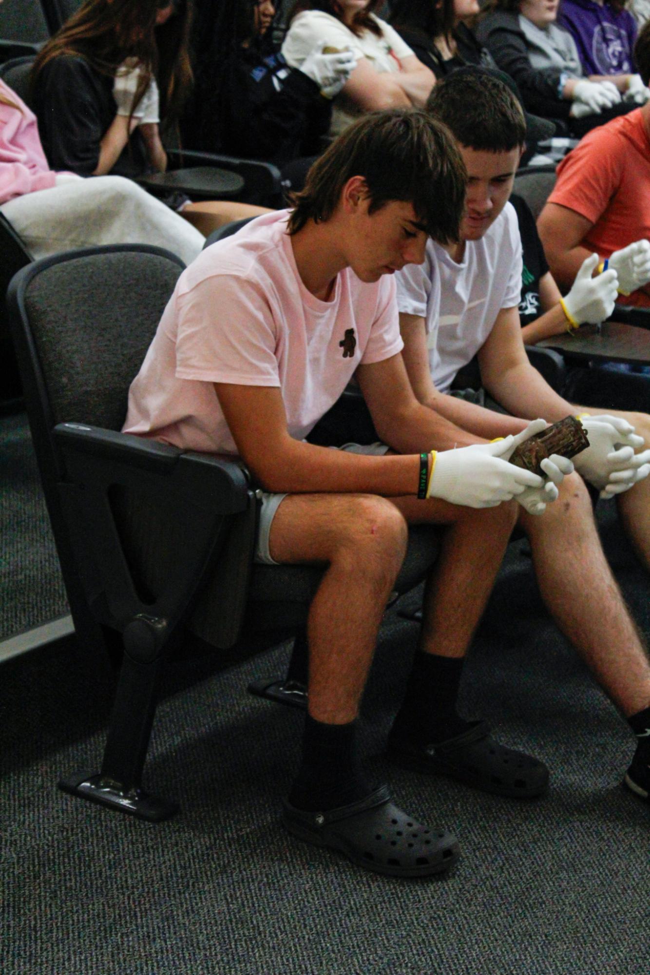 Ancient World History Presentation (Photos by Kaelyn Kissack)