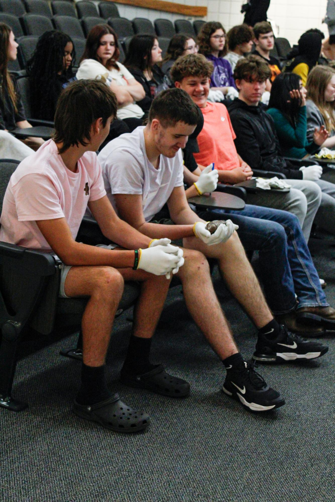 Ancient World History Presentation (Photos by Kaelyn Kissack)