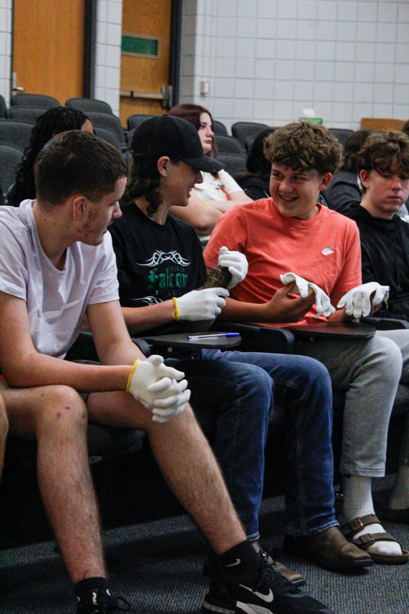 Ancient World History Presentation (Photos by Kaelyn Kissack)
