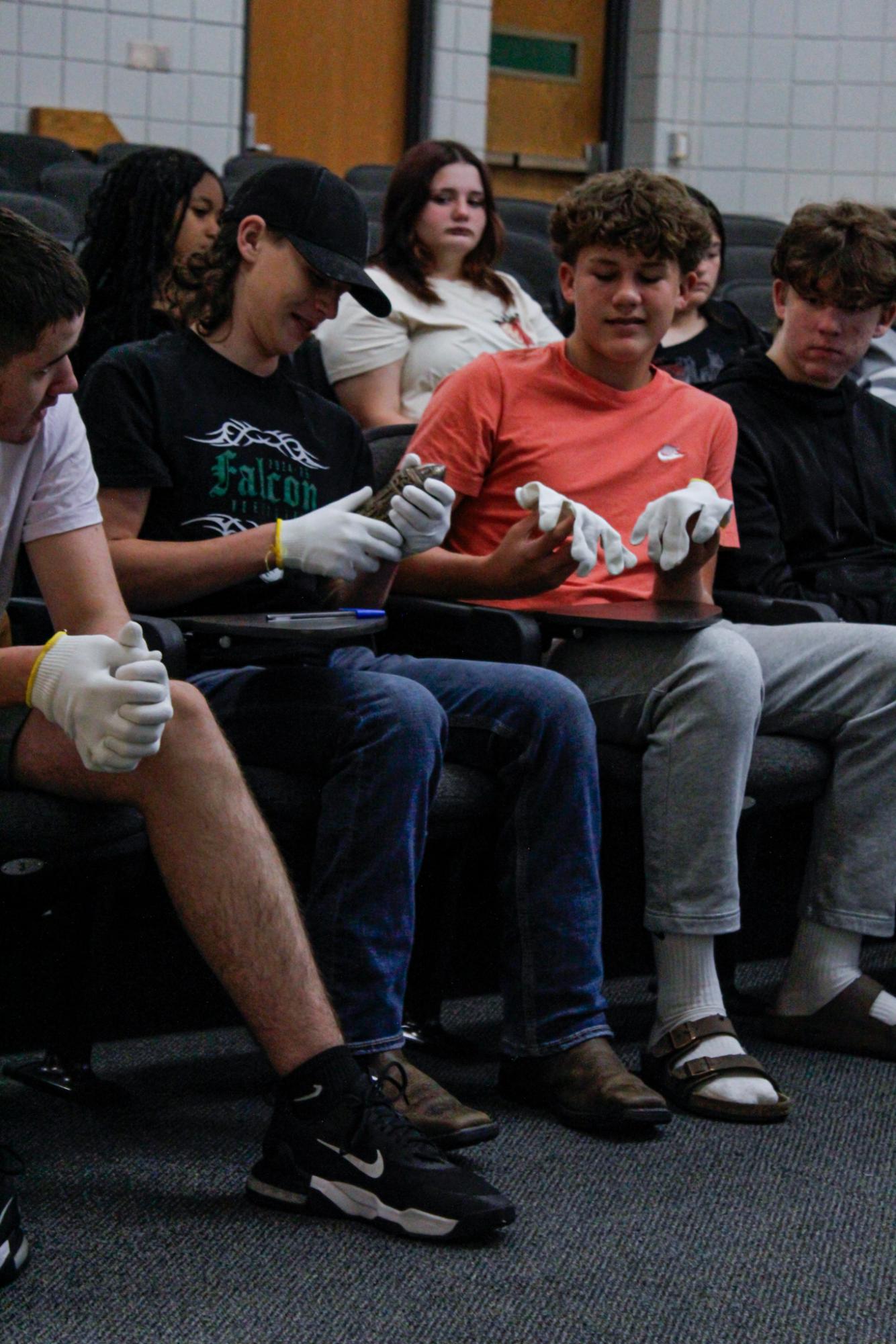 Ancient World History Presentation (Photos by Kaelyn Kissack)