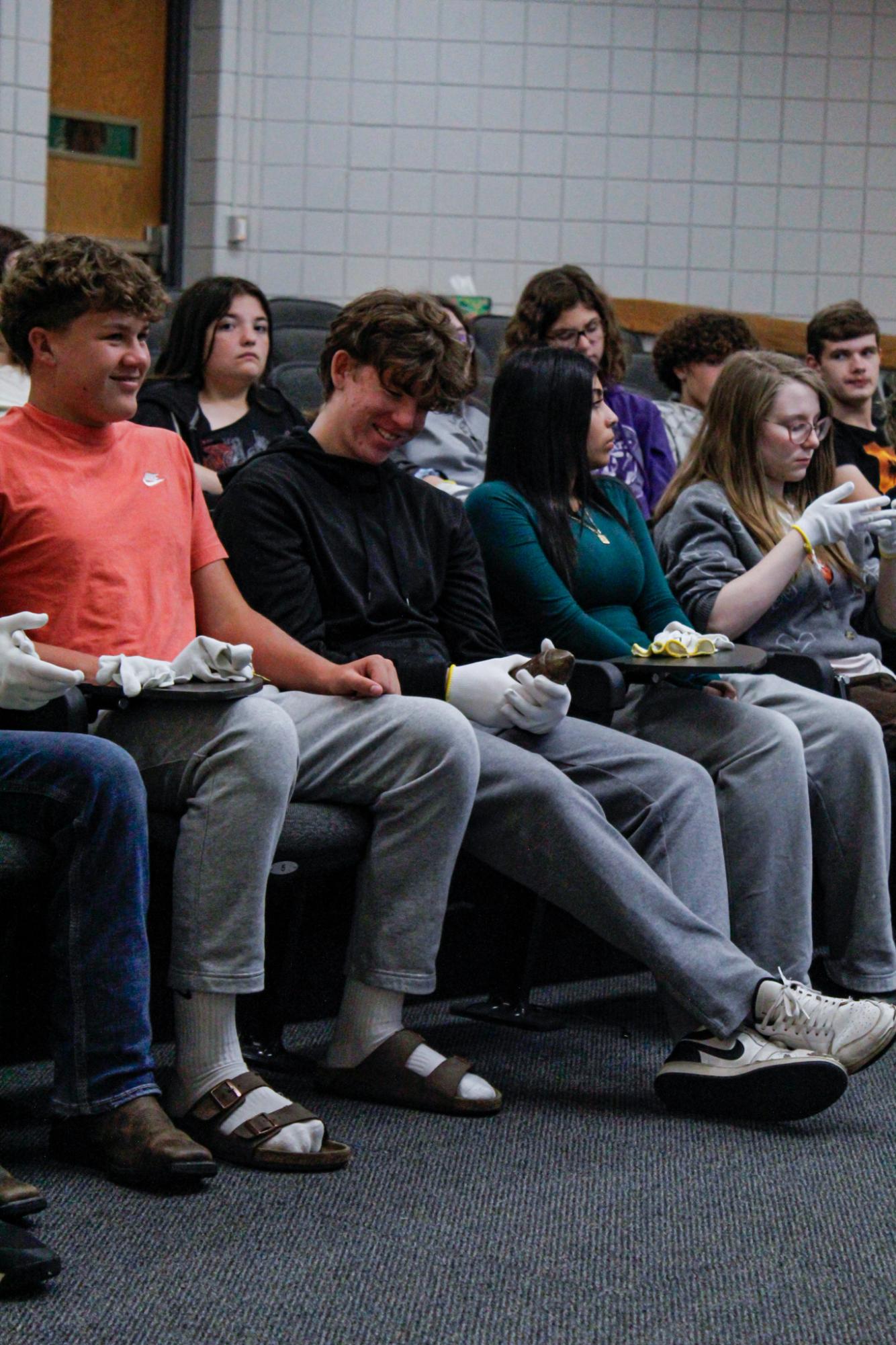 Ancient World History Presentation (Photos by Kaelyn Kissack)