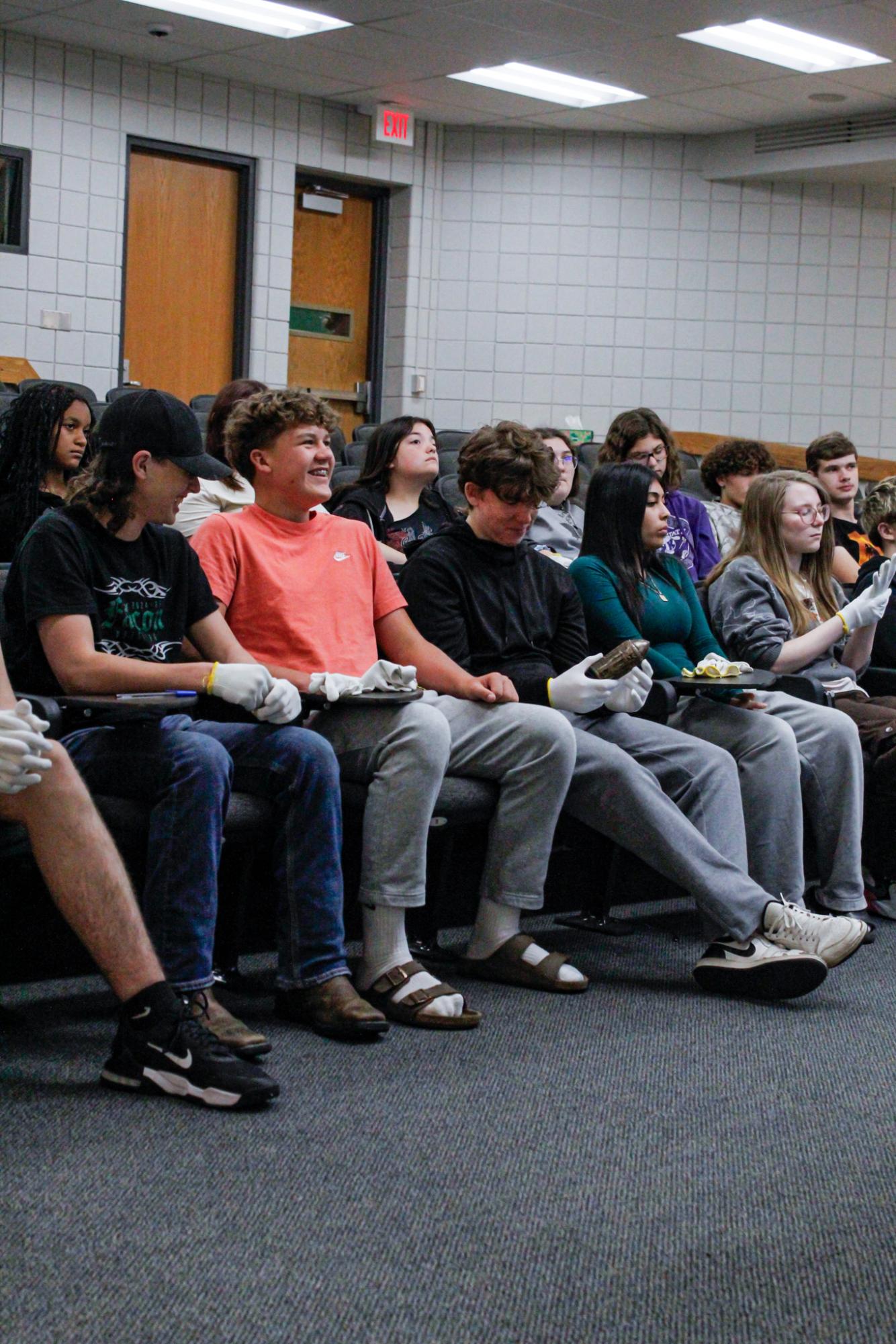 Ancient World History Presentation (Photos by Kaelyn Kissack)