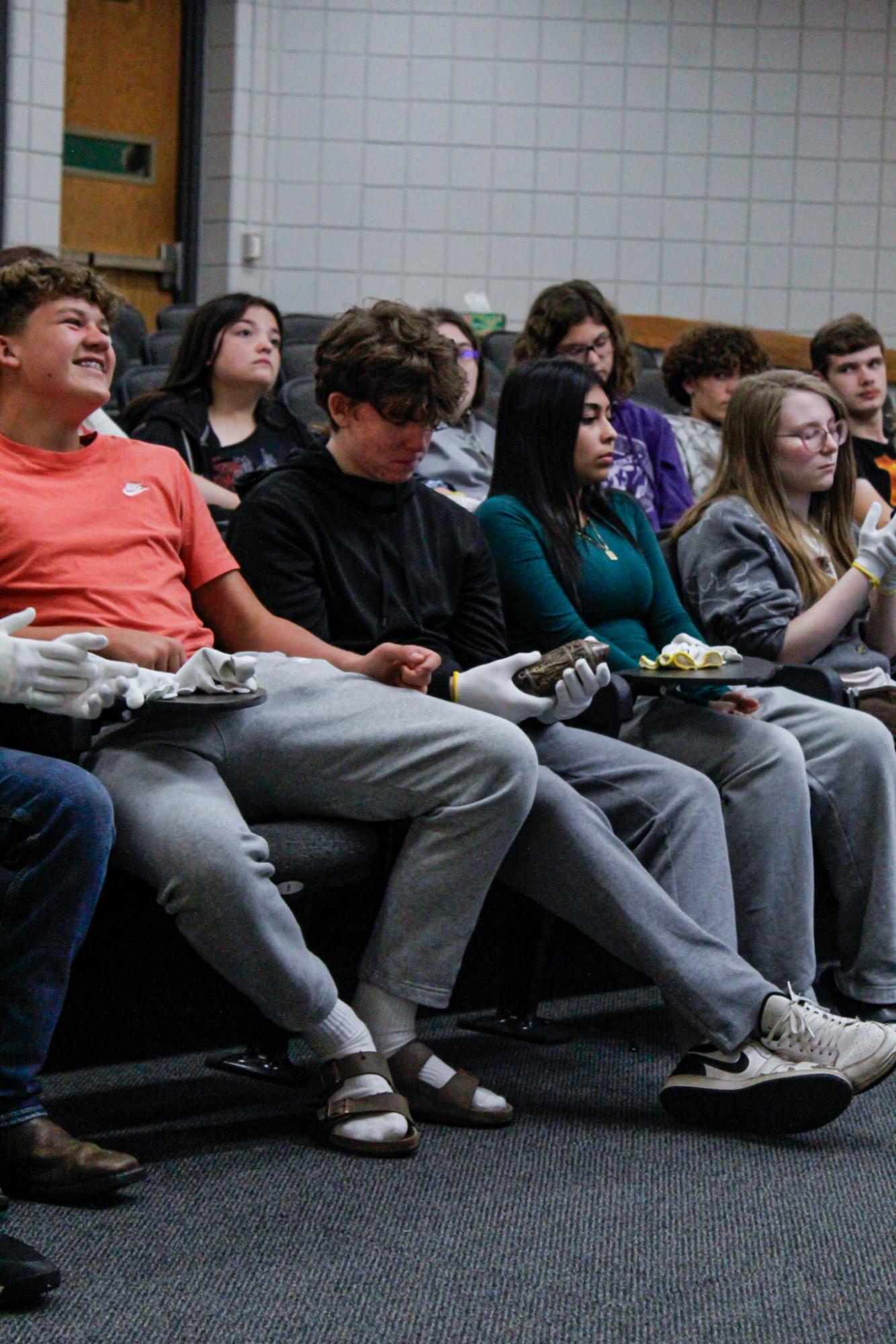 Ancient World History Presentation (Photos by Kaelyn Kissack)