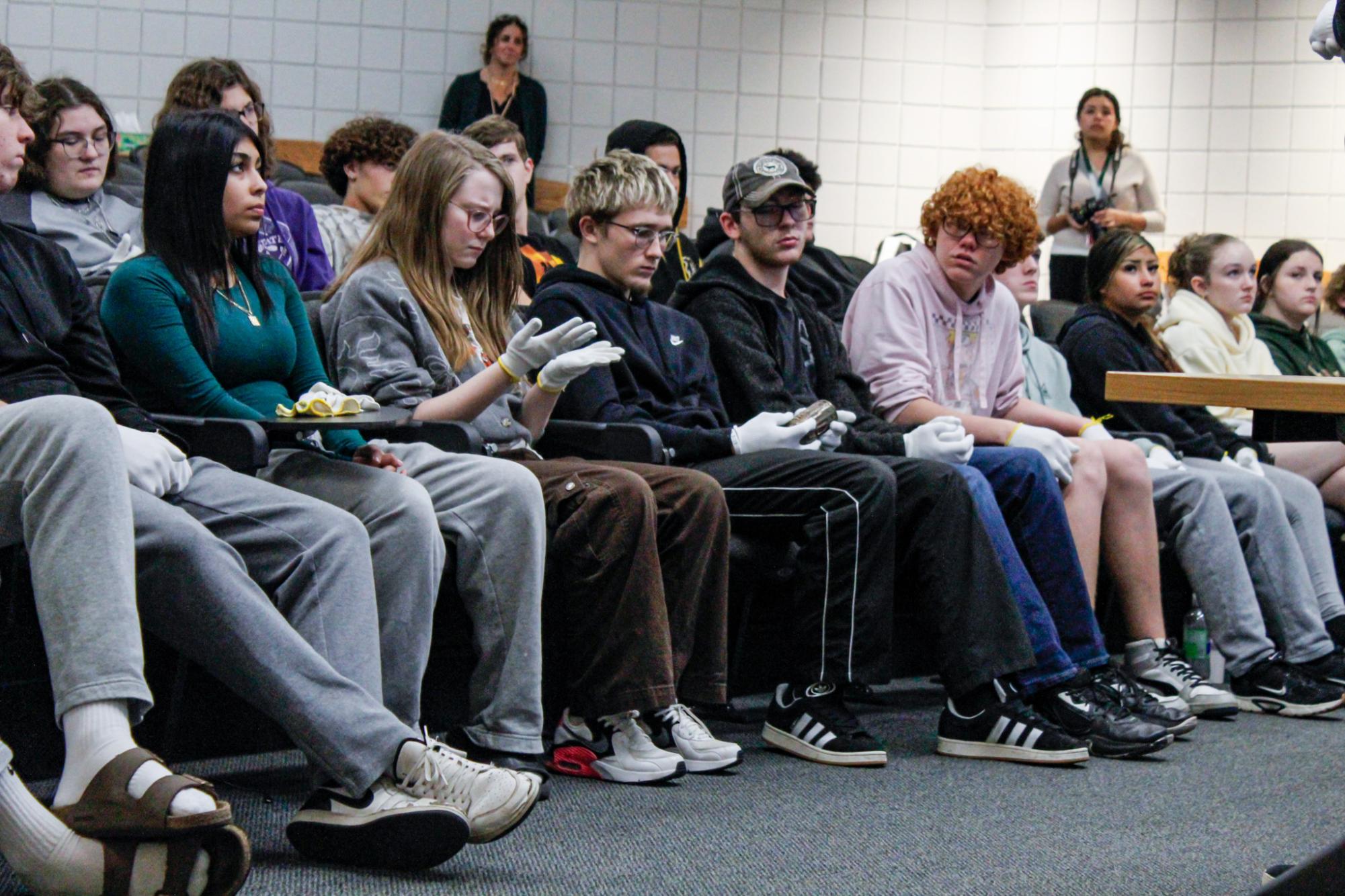 Ancient World History Presentation (Photos by Kaelyn Kissack)